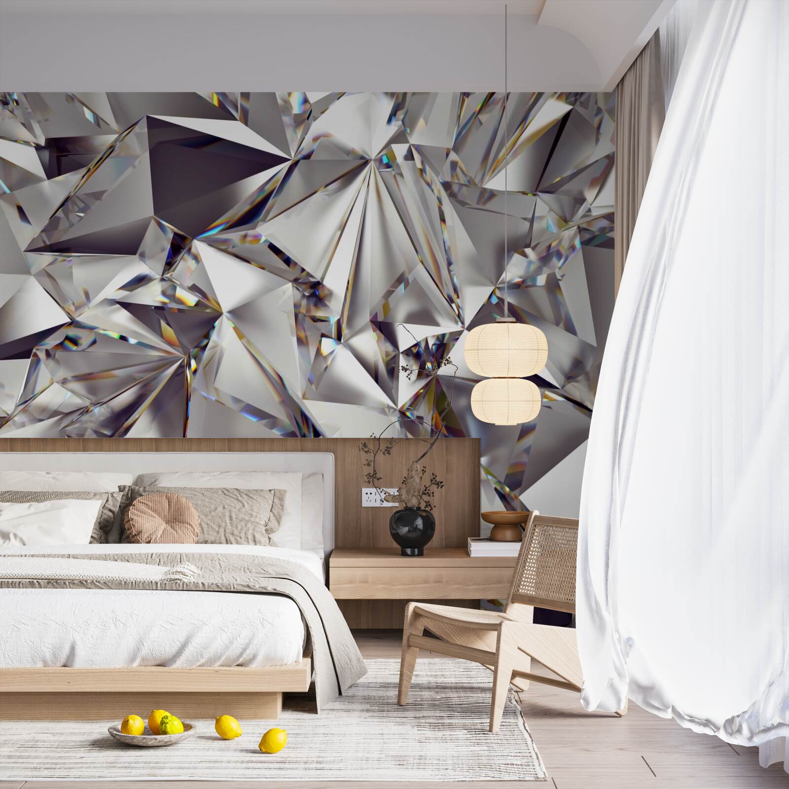 Fototapeta abstrakcja wykorzystująca kształty geometryczne