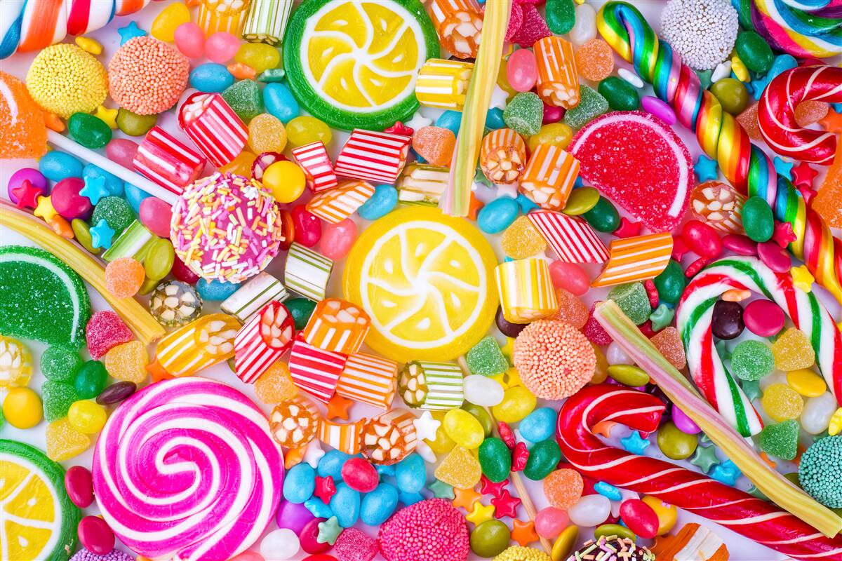 Fototapeta soczyste cukierki