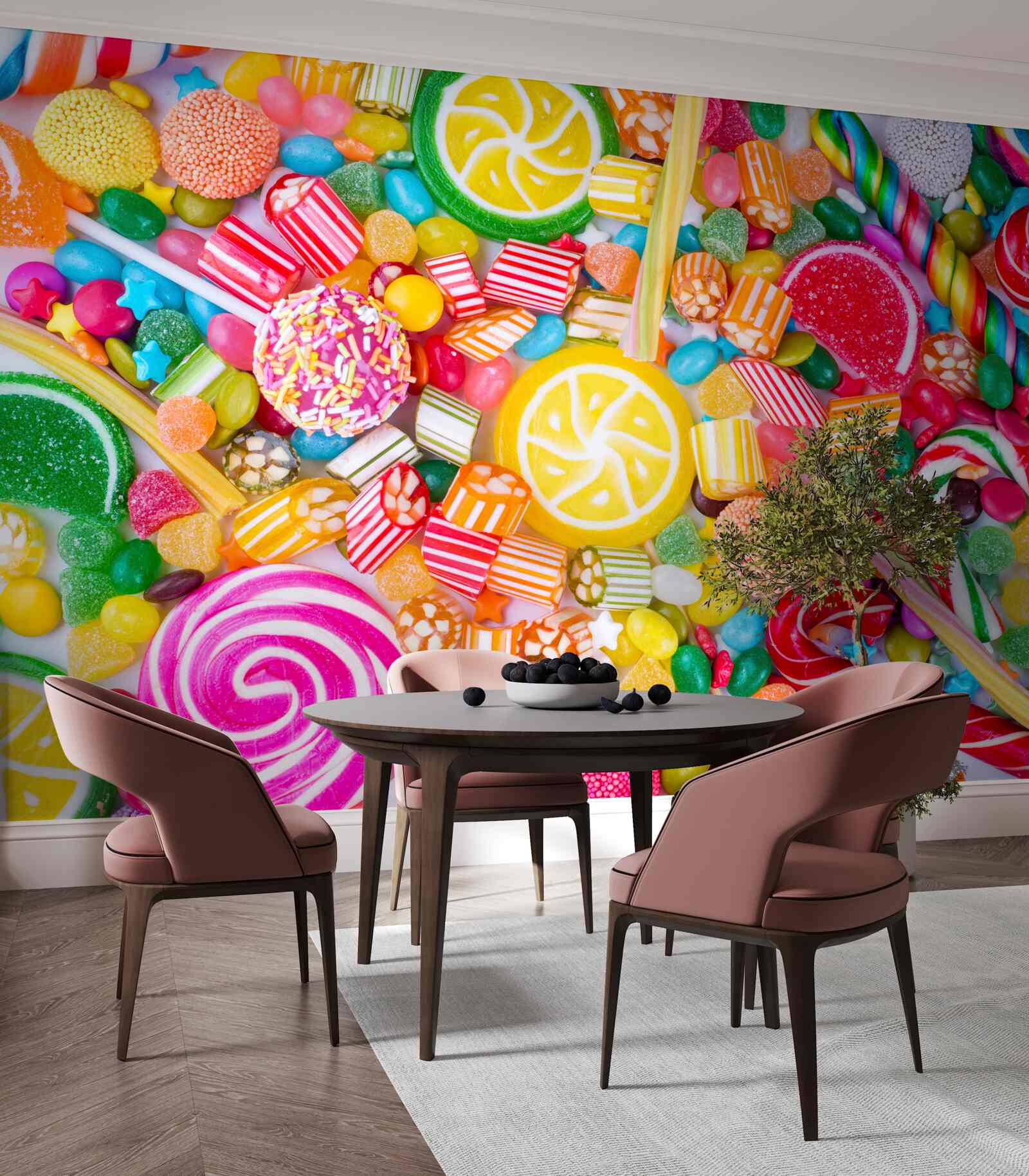 Fototapeta soczyste cukierki