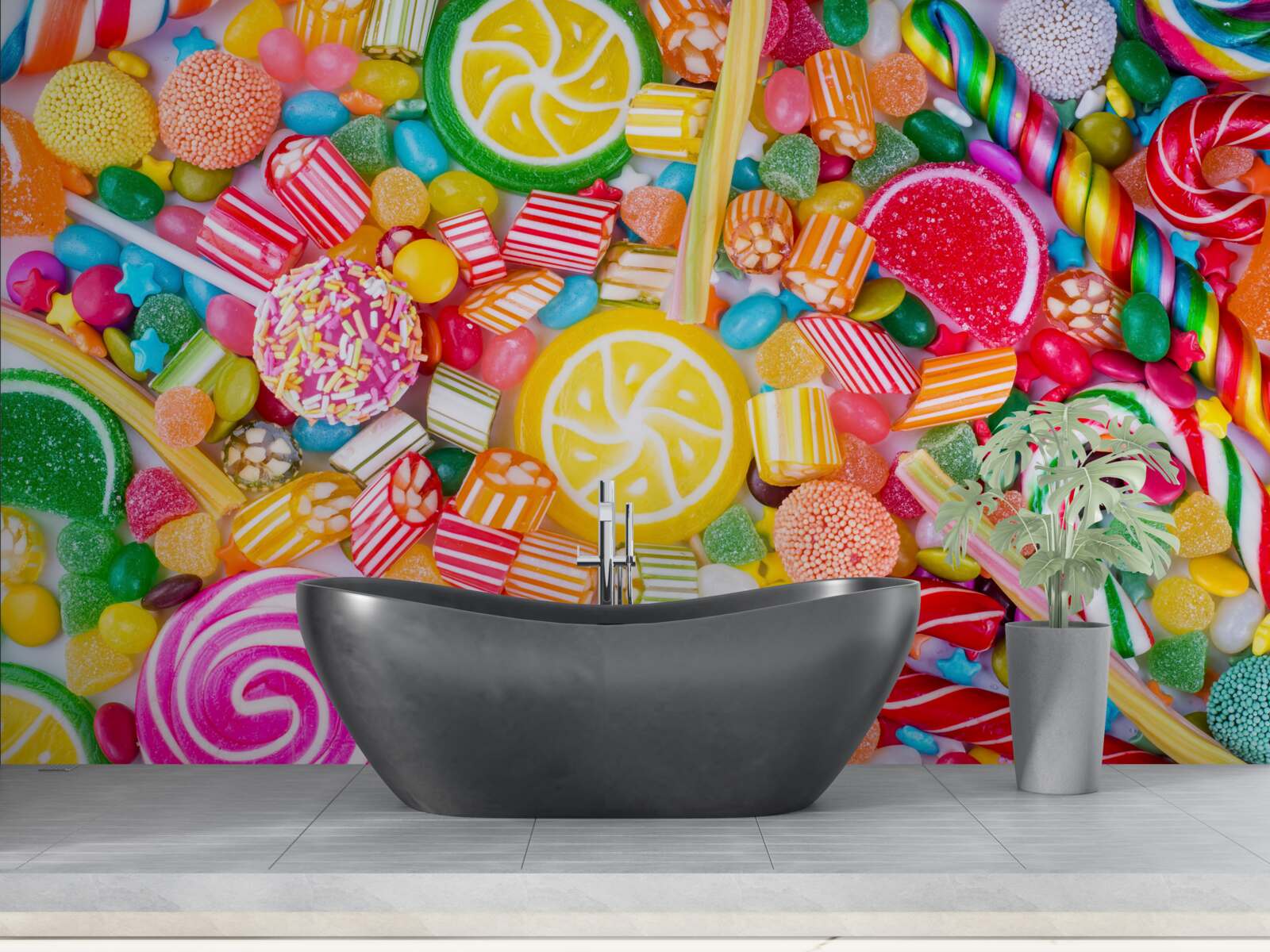 Fototapeta soczyste cukierki