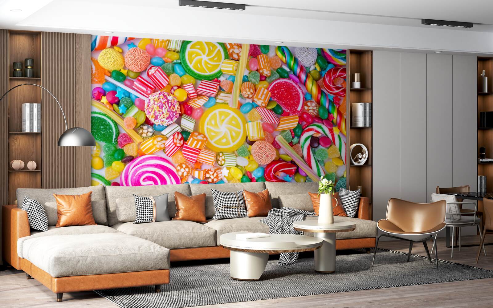 Fototapeta soczyste cukierki