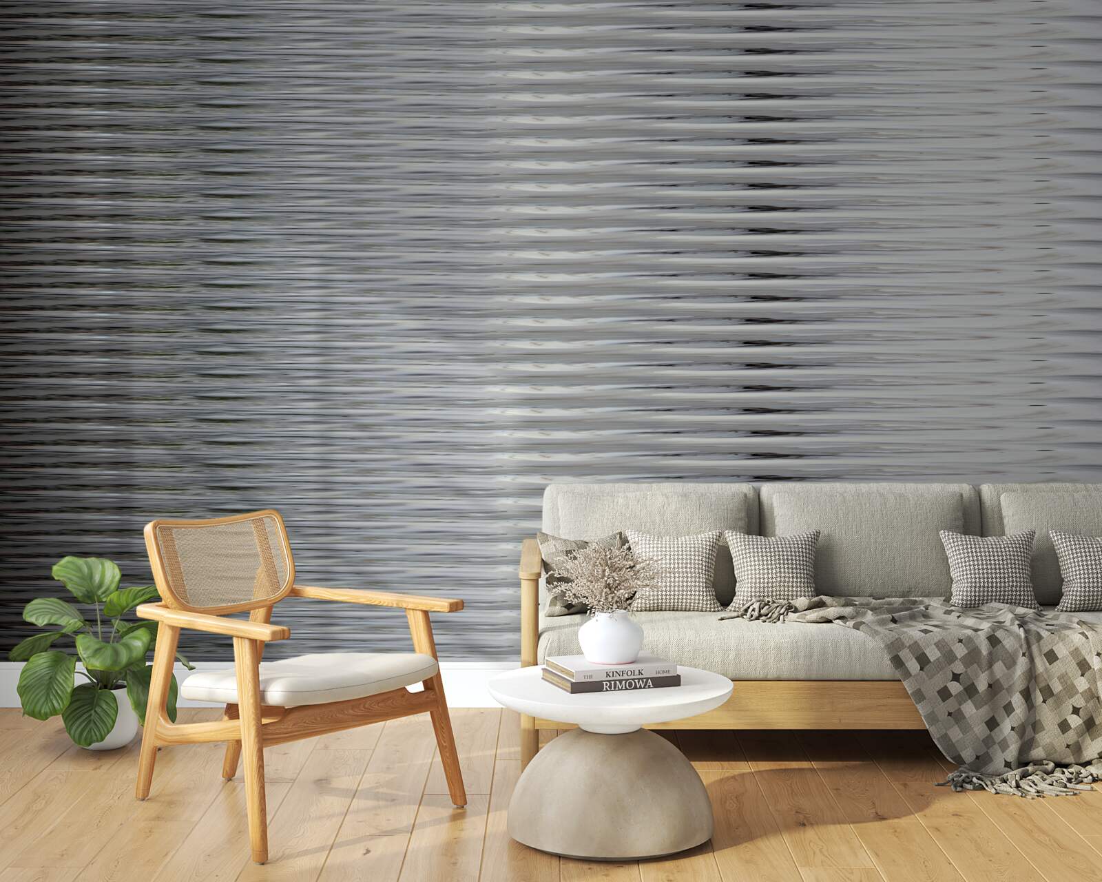 Fototapeta gradient poziomych pasków