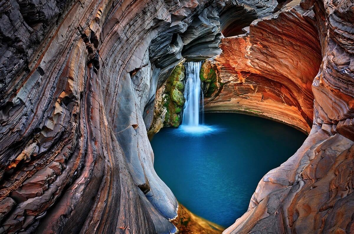 Fototapeta zakątek w jaskini