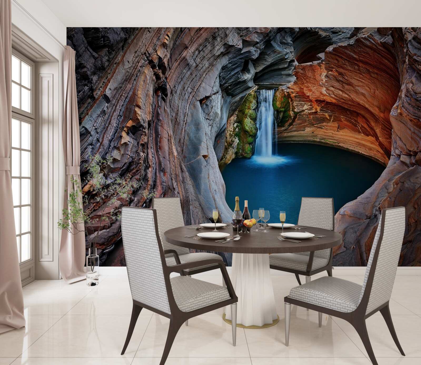 Fototapeta zakątek w jaskini