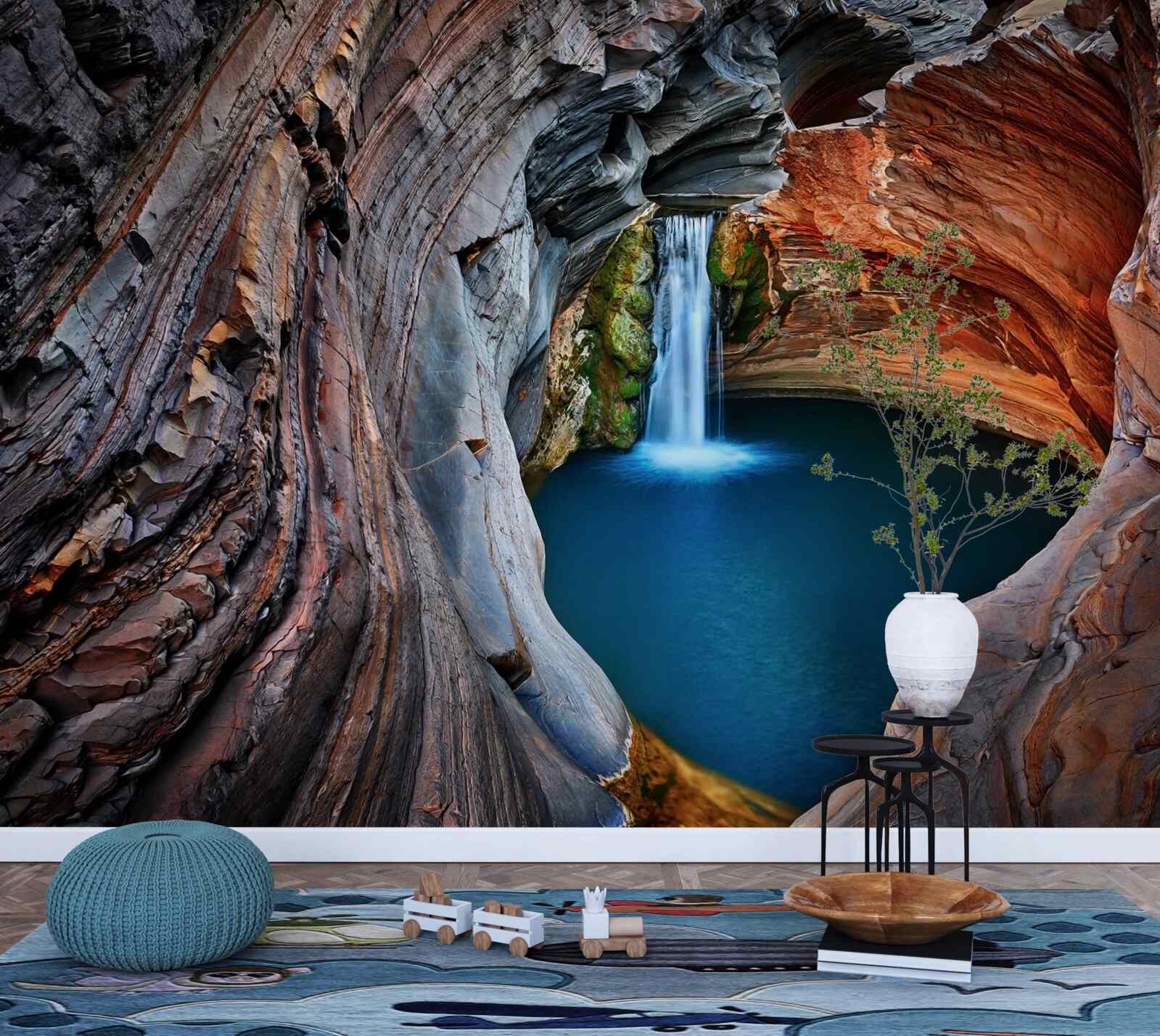 Fototapeta zakątek w jaskini