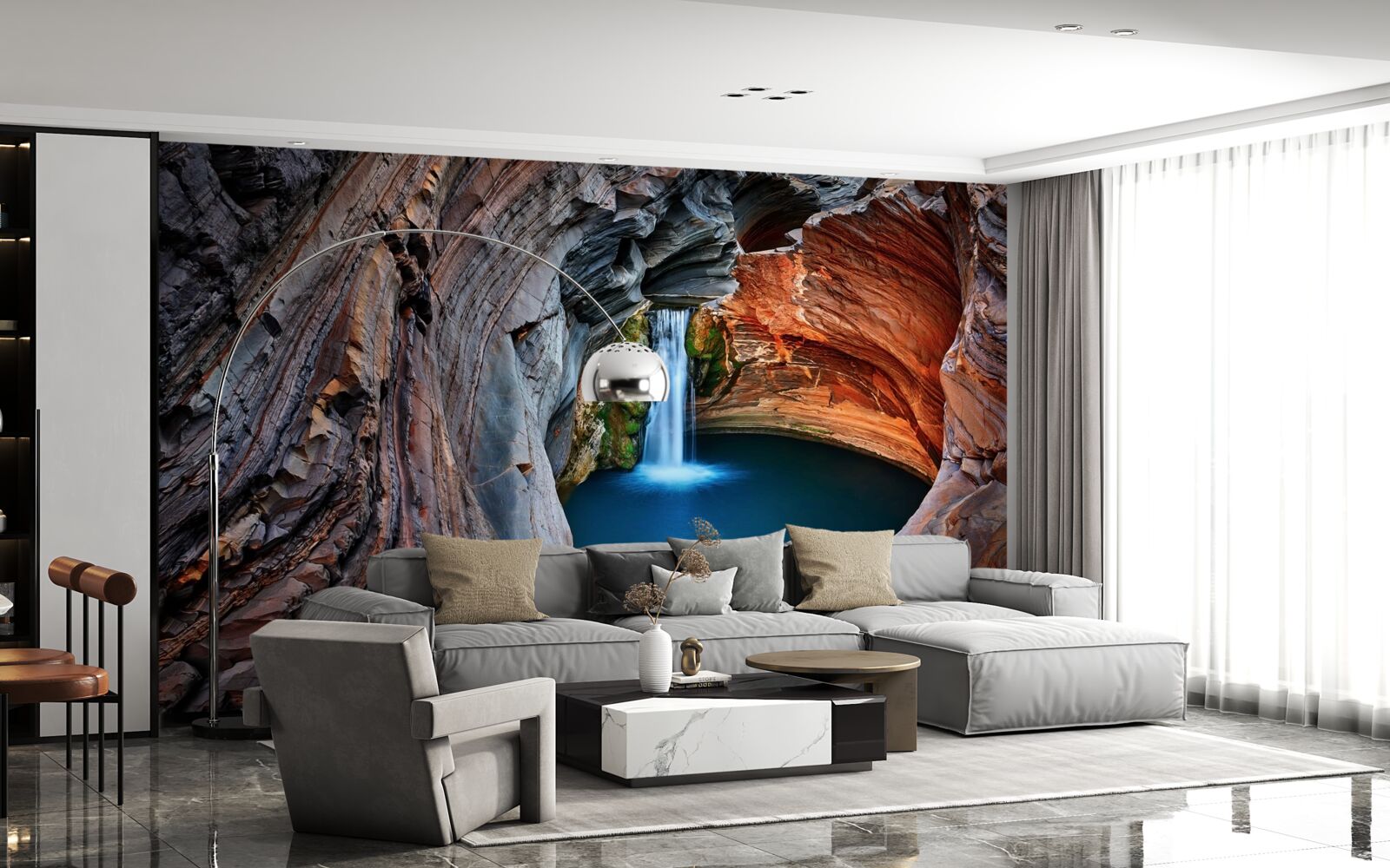 Fototapeta zakątek w jaskini