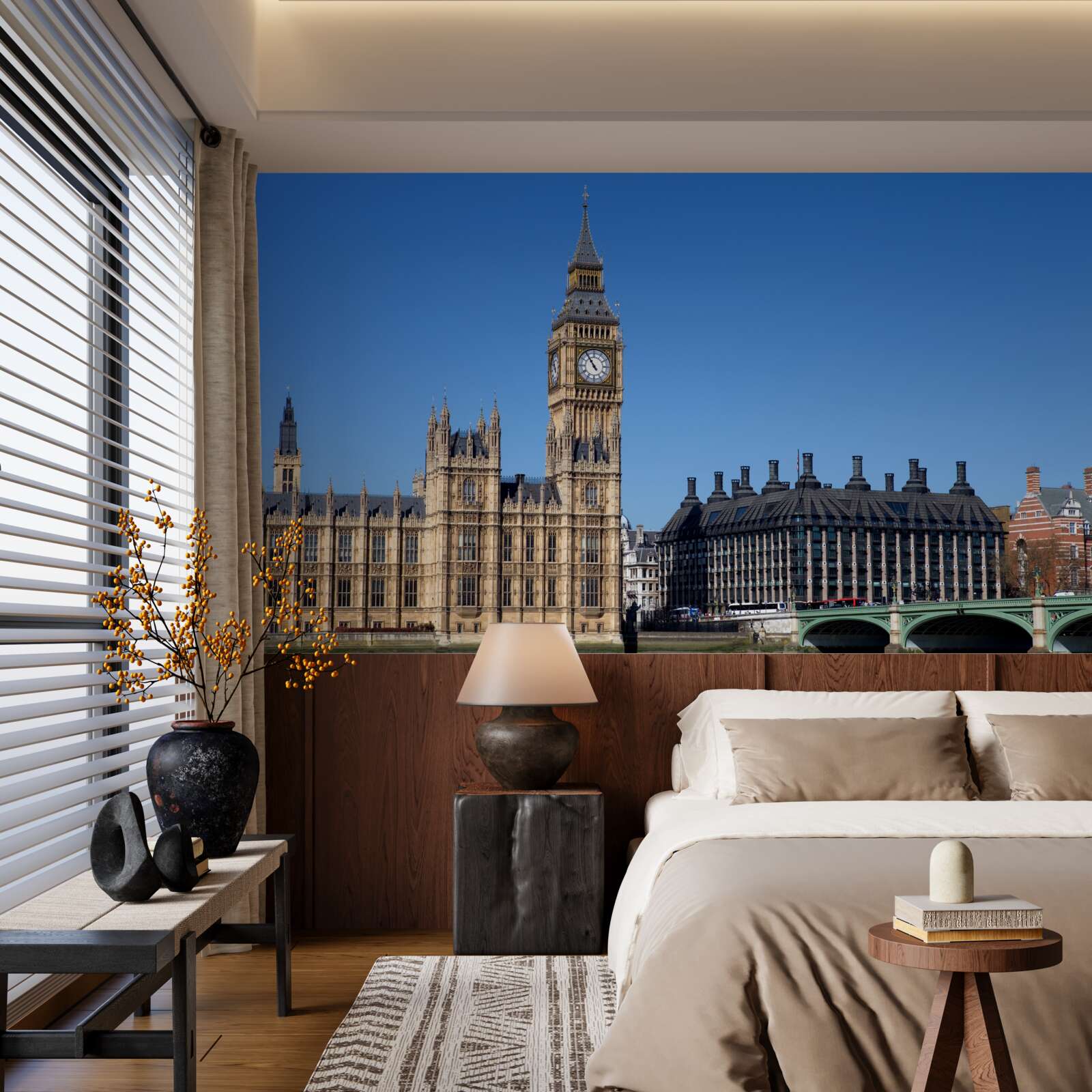 Fototapeta parlament i big ben znajdują się w anglii