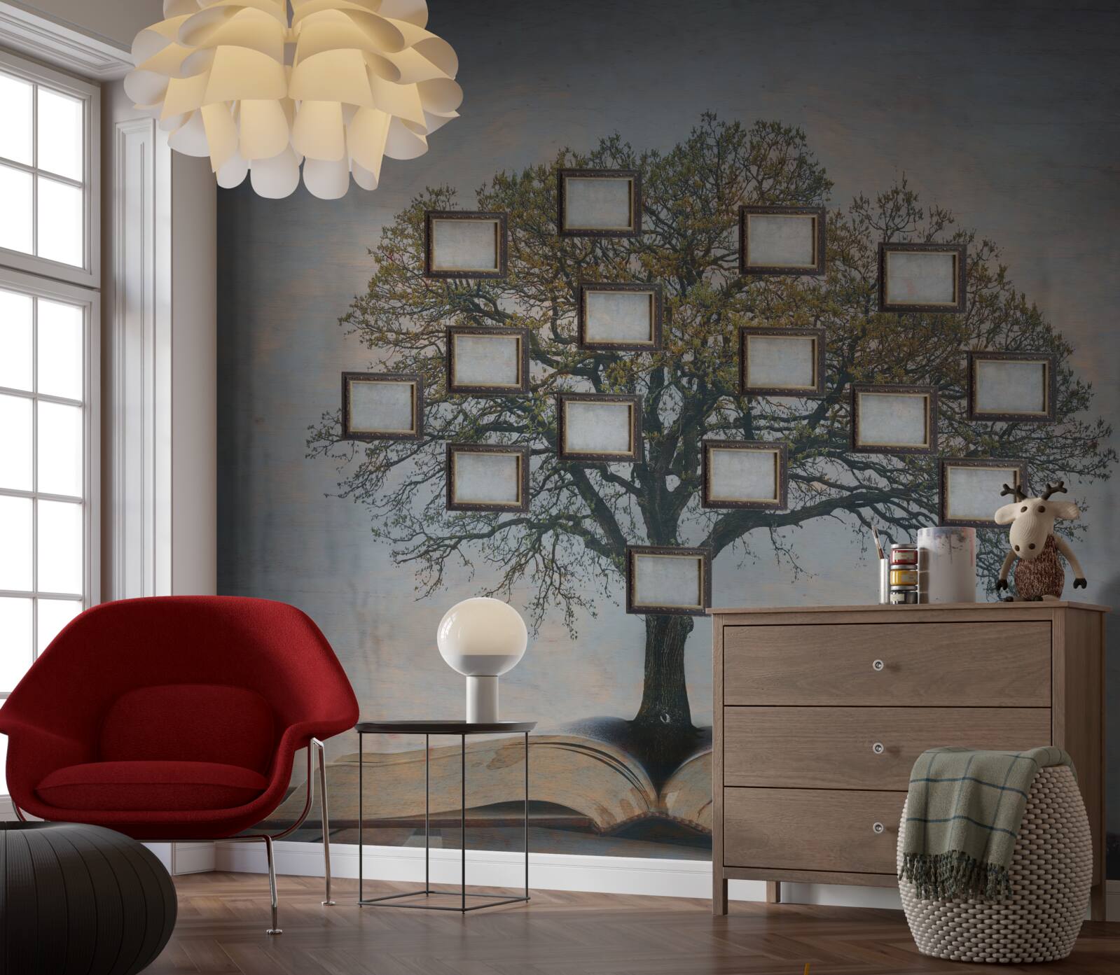 Fototapeta drzewo genealogiczne bez obrazów