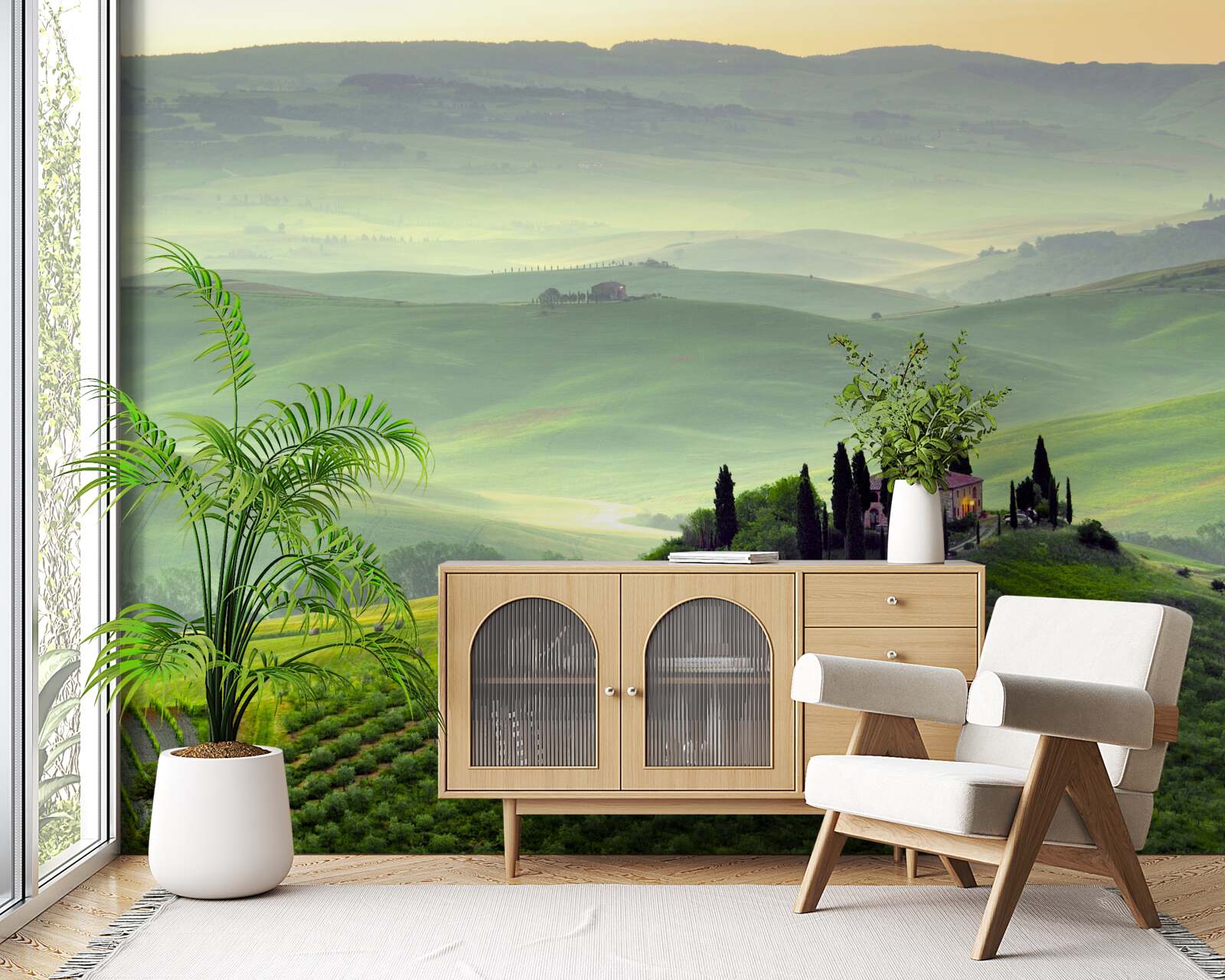 Fototapeta pod toskańskim słońcem