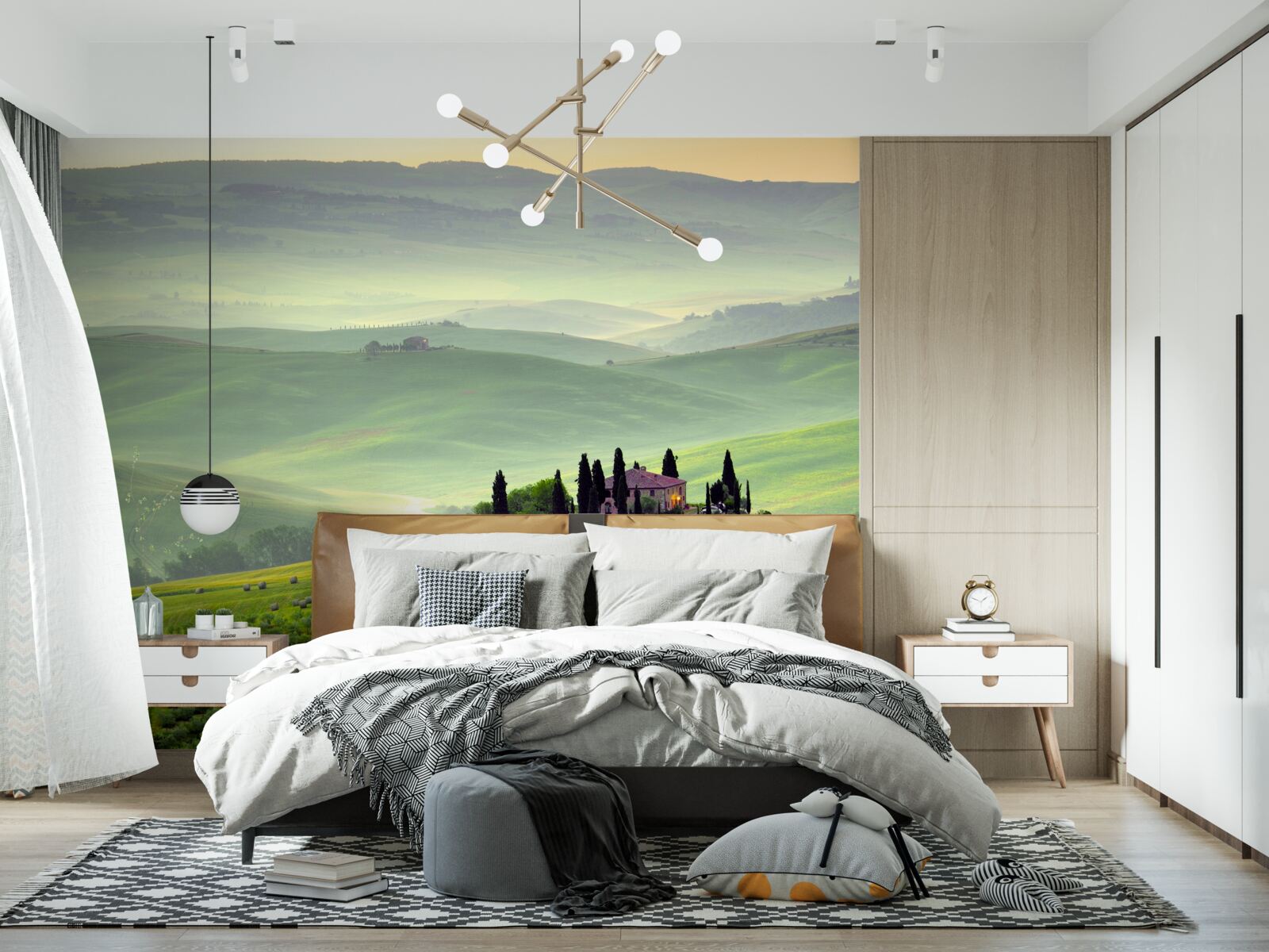 Fototapeta pod toskańskim słońcem