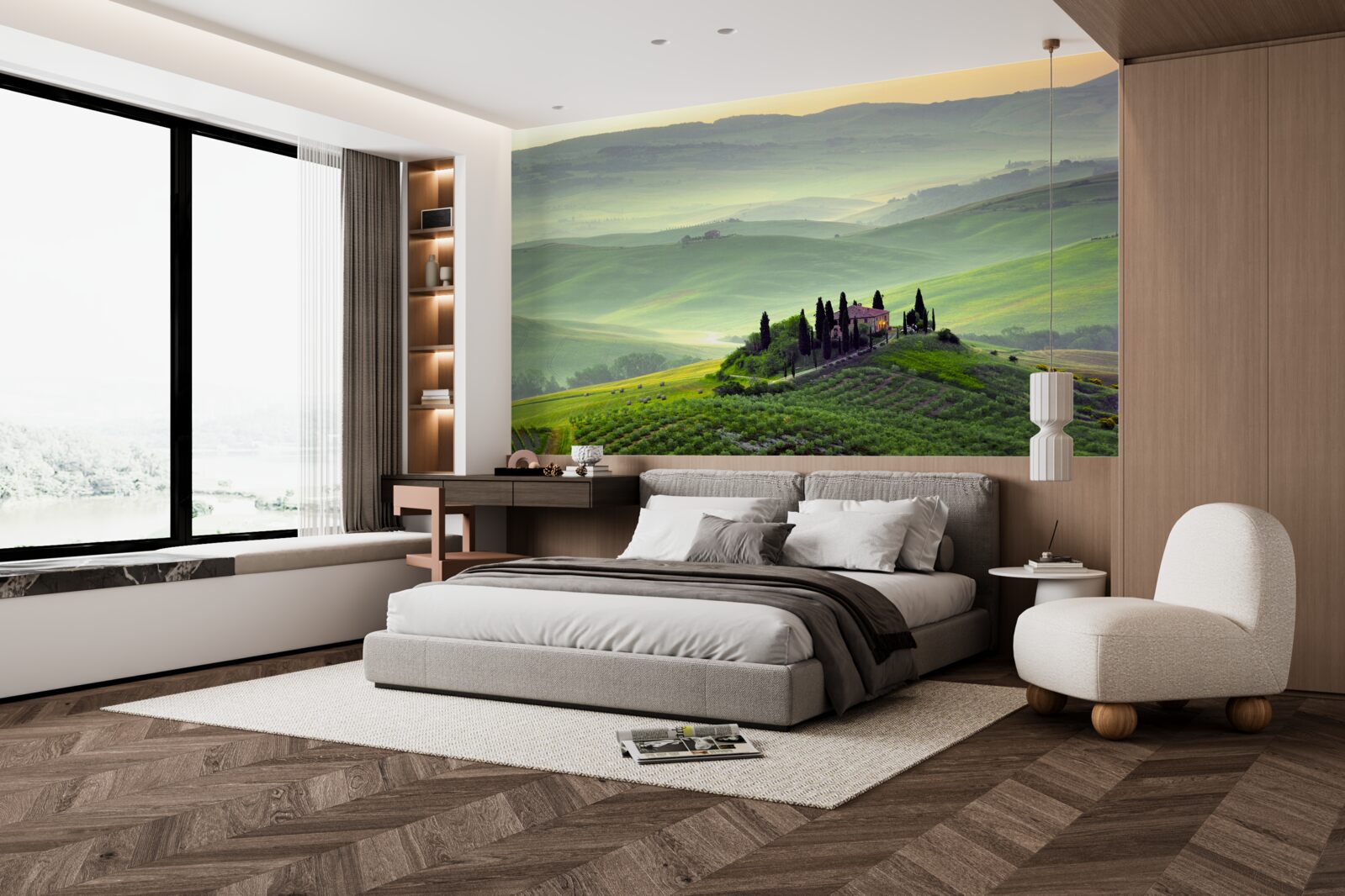 Fototapeta pod toskańskim słońcem