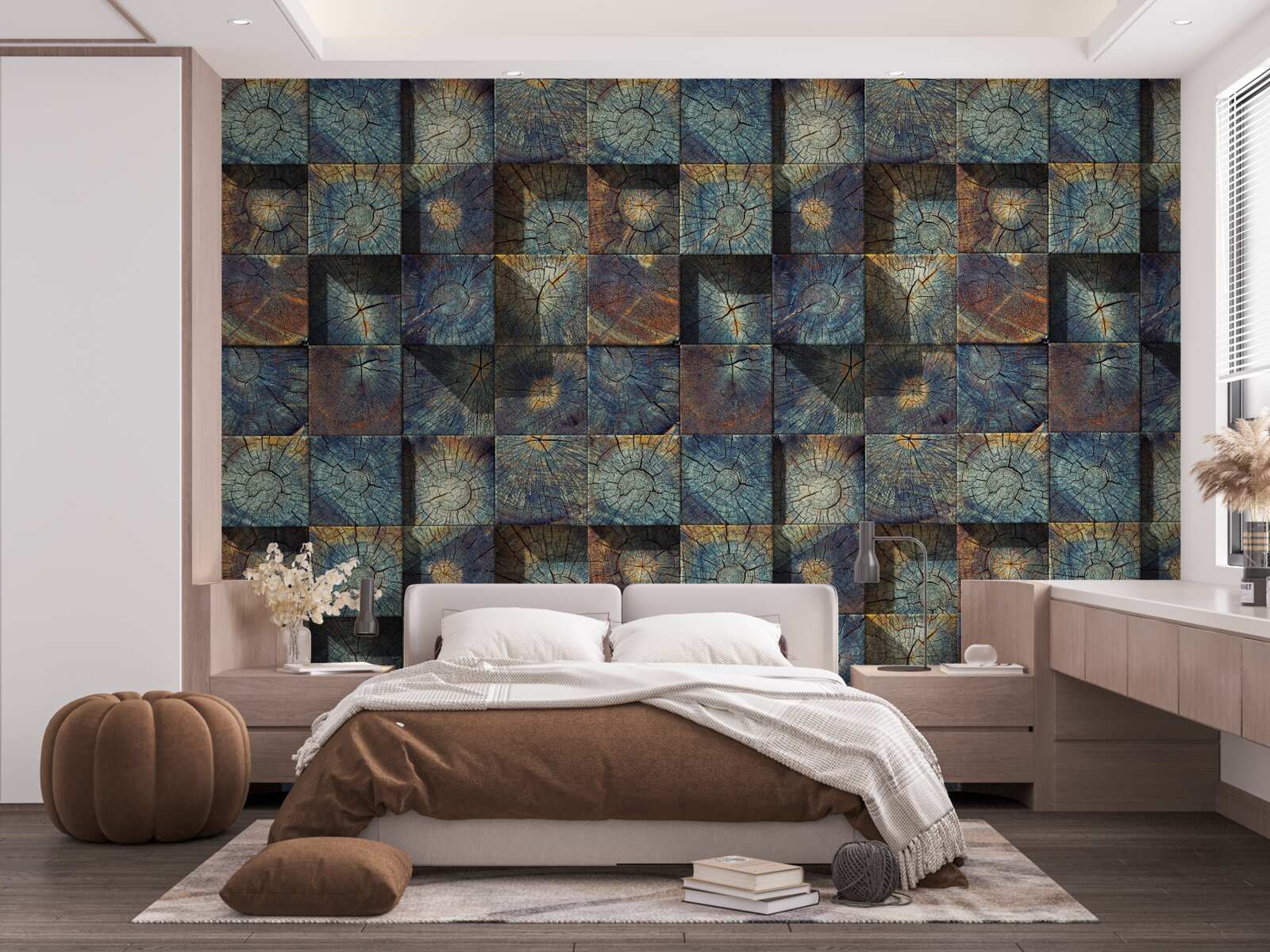 Fototapeta małe sadzonki drzew