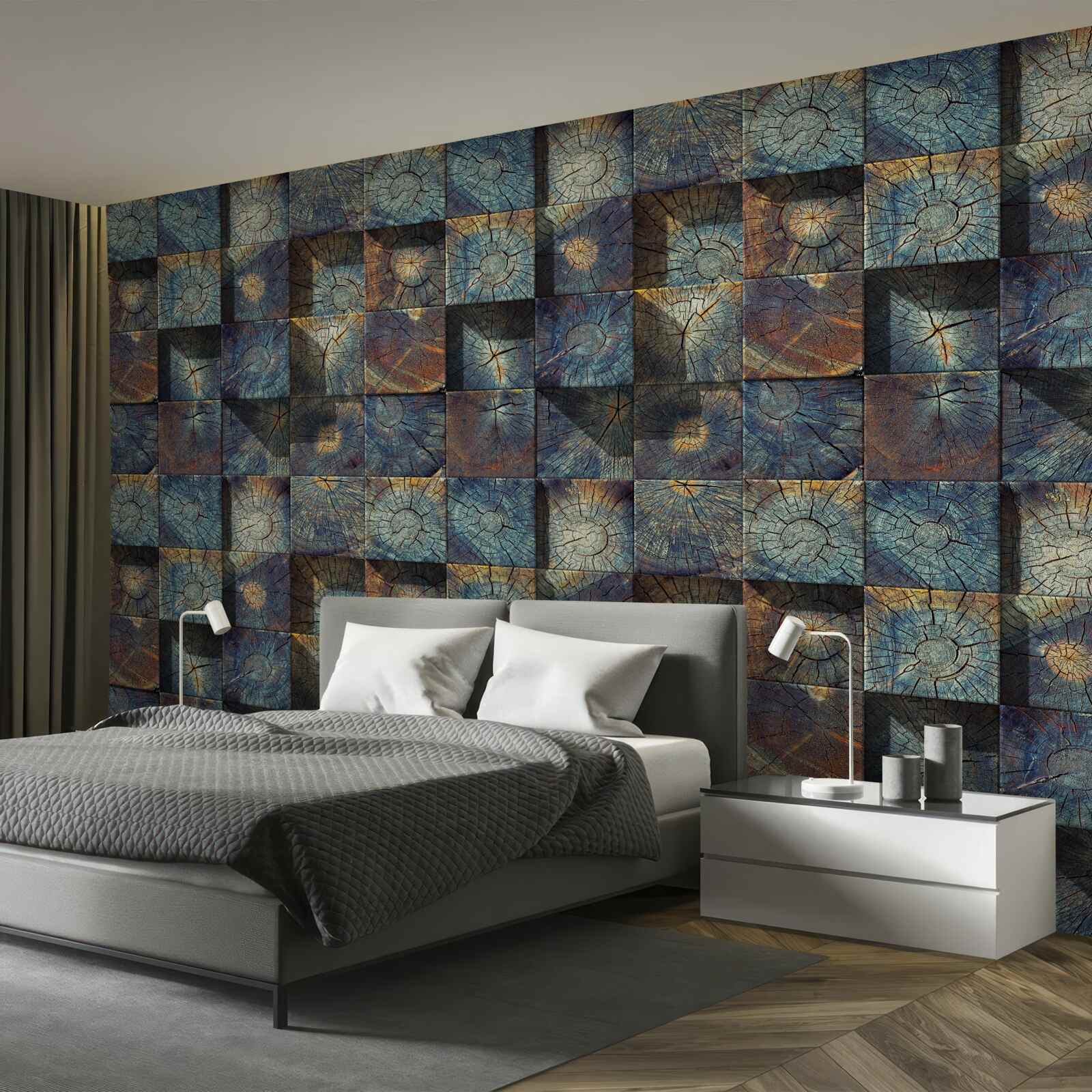 Fototapeta małe sadzonki drzew