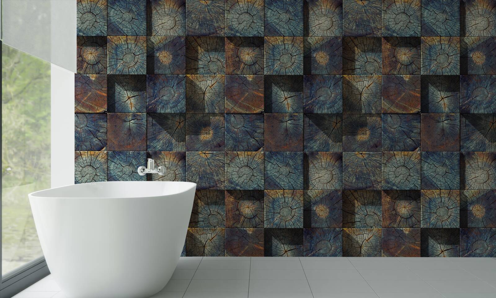 Fototapeta małe sadzonki drzew