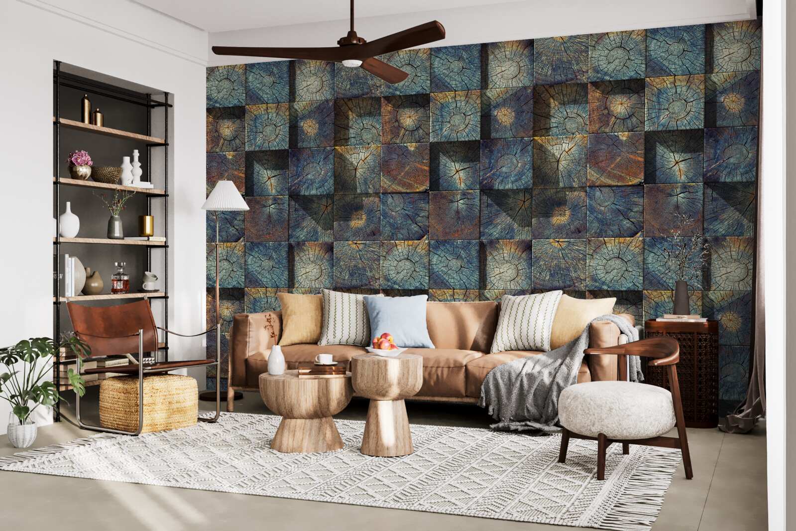 Fototapeta małe sadzonki drzew