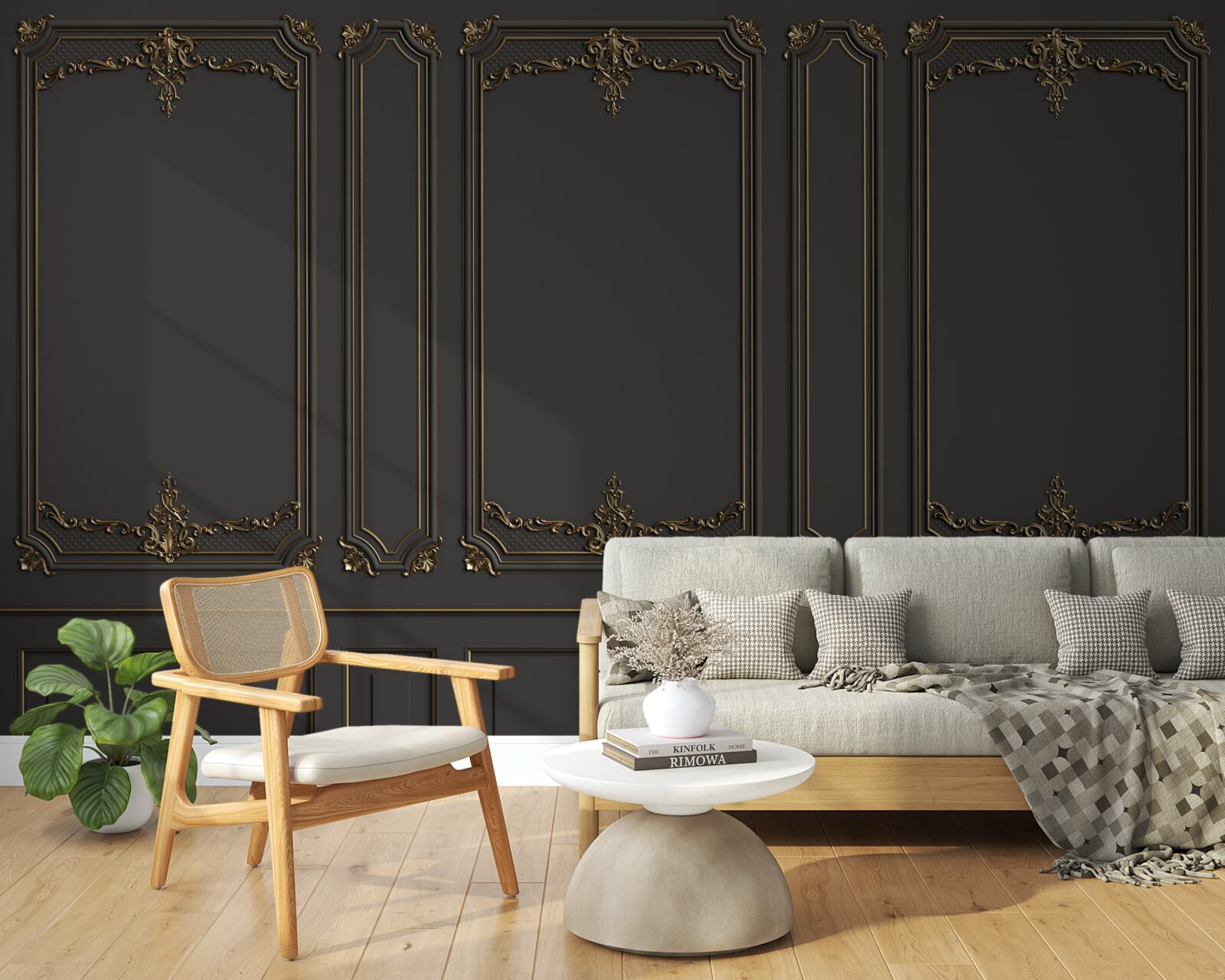 Fototapeta tradycyjna ściana wewnętrzna