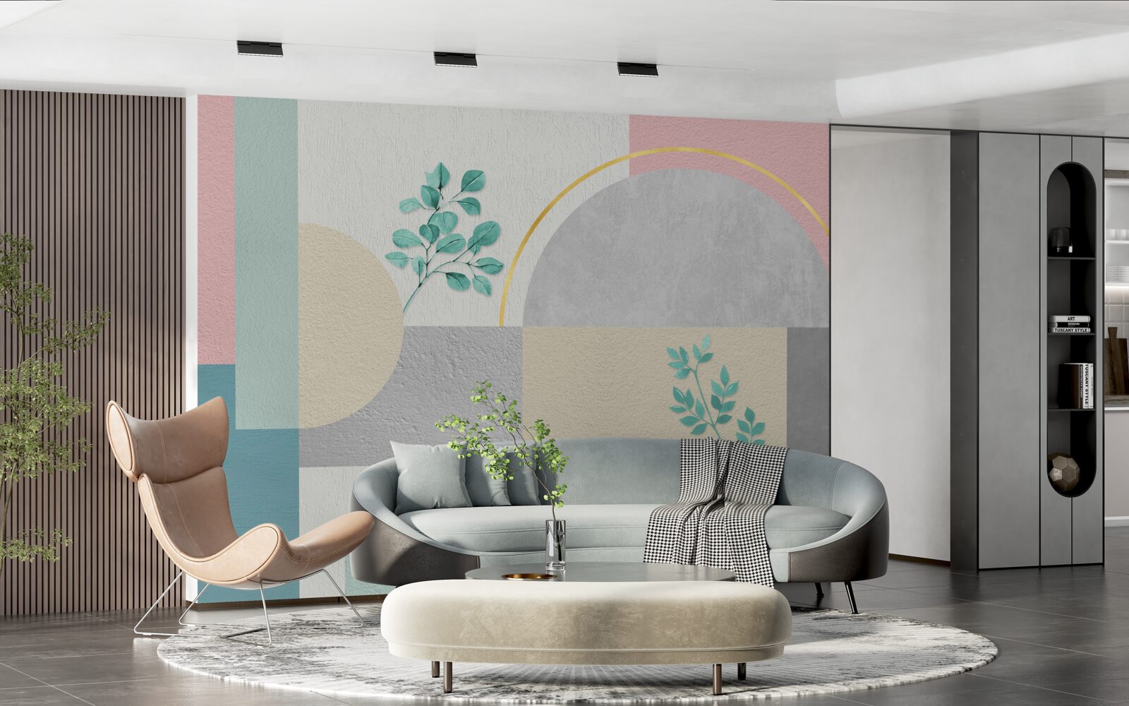 Fototapeta tło w stylu minimalistycznym wyróżnia się oryginalnością