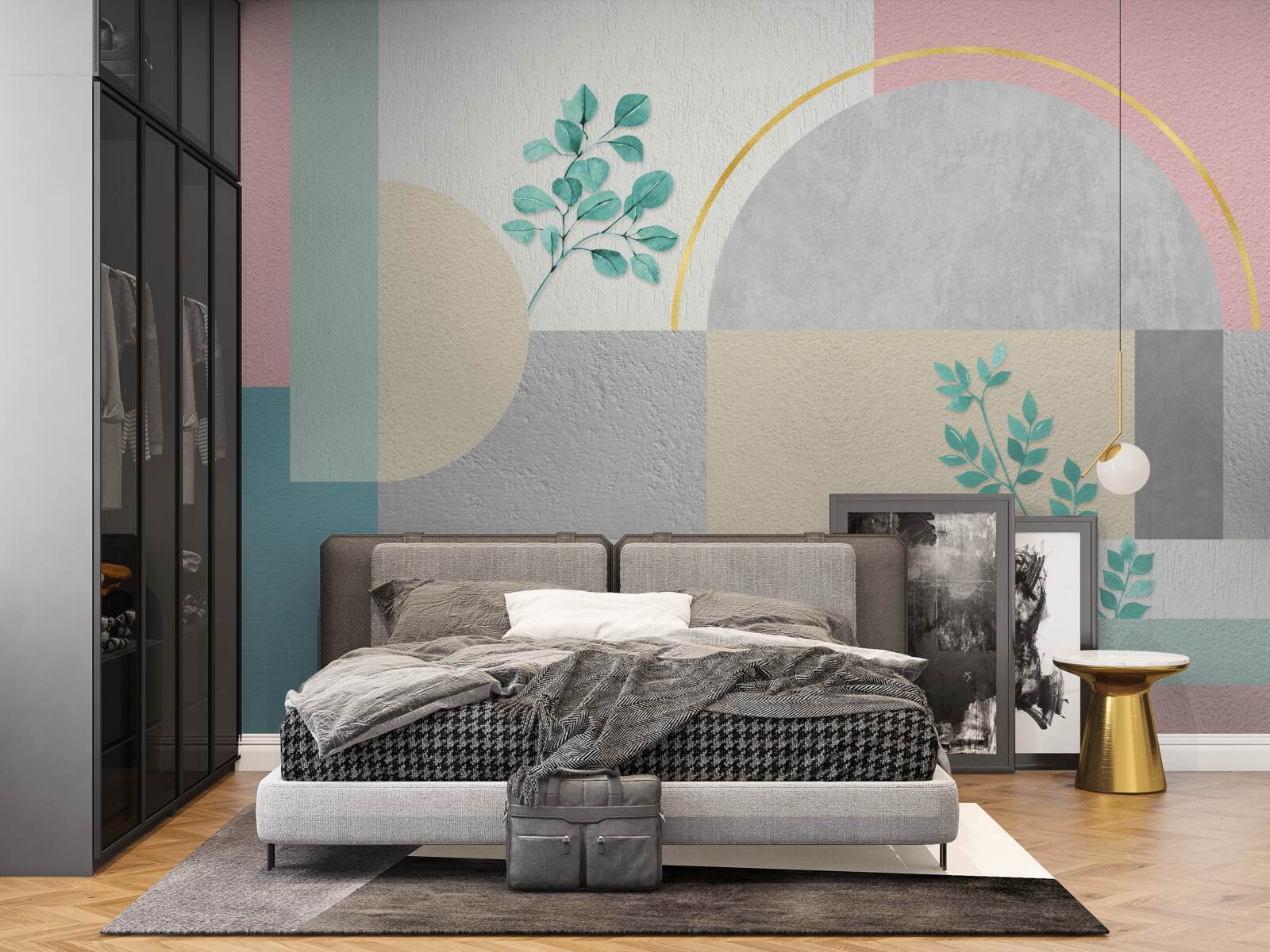 Fototapeta tło w stylu minimalistycznym wyróżnia się oryginalnością