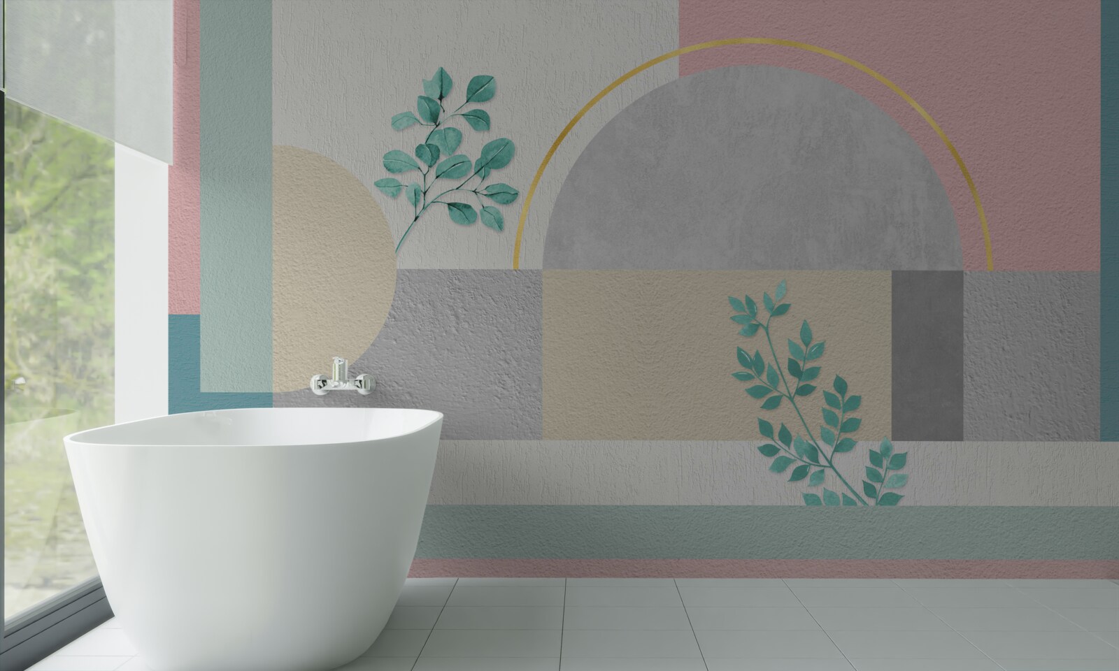 Fototapeta tło w stylu minimalistycznym wyróżnia się oryginalnością