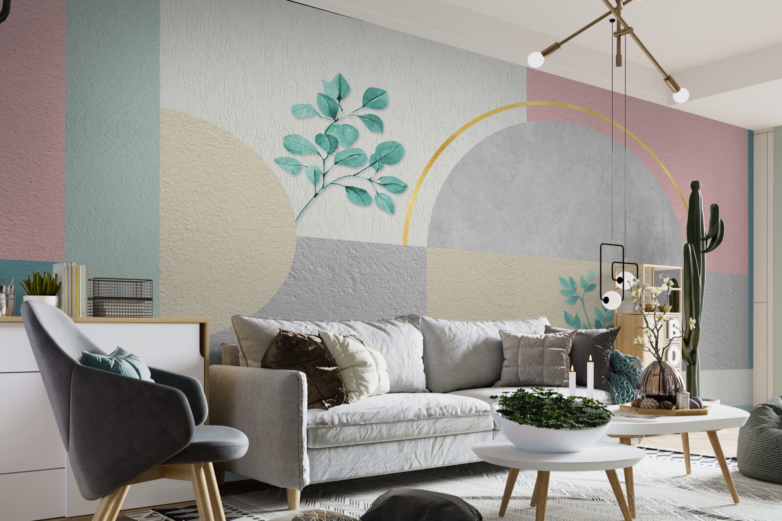 Fototapeta tło w stylu minimalistycznym wyróżnia się oryginalnością