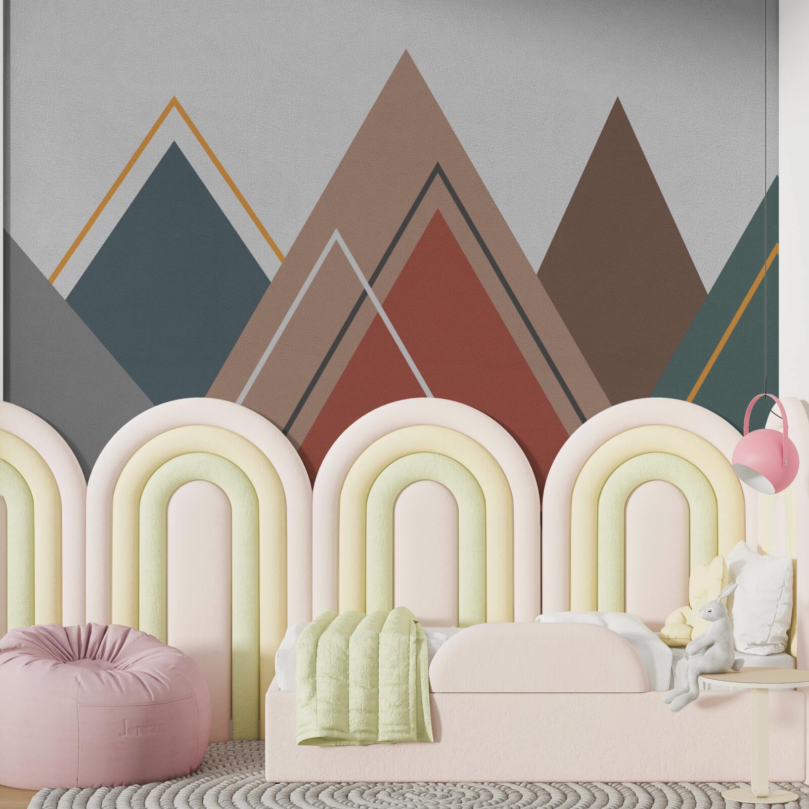 Fototapeta góry w abstrakcji