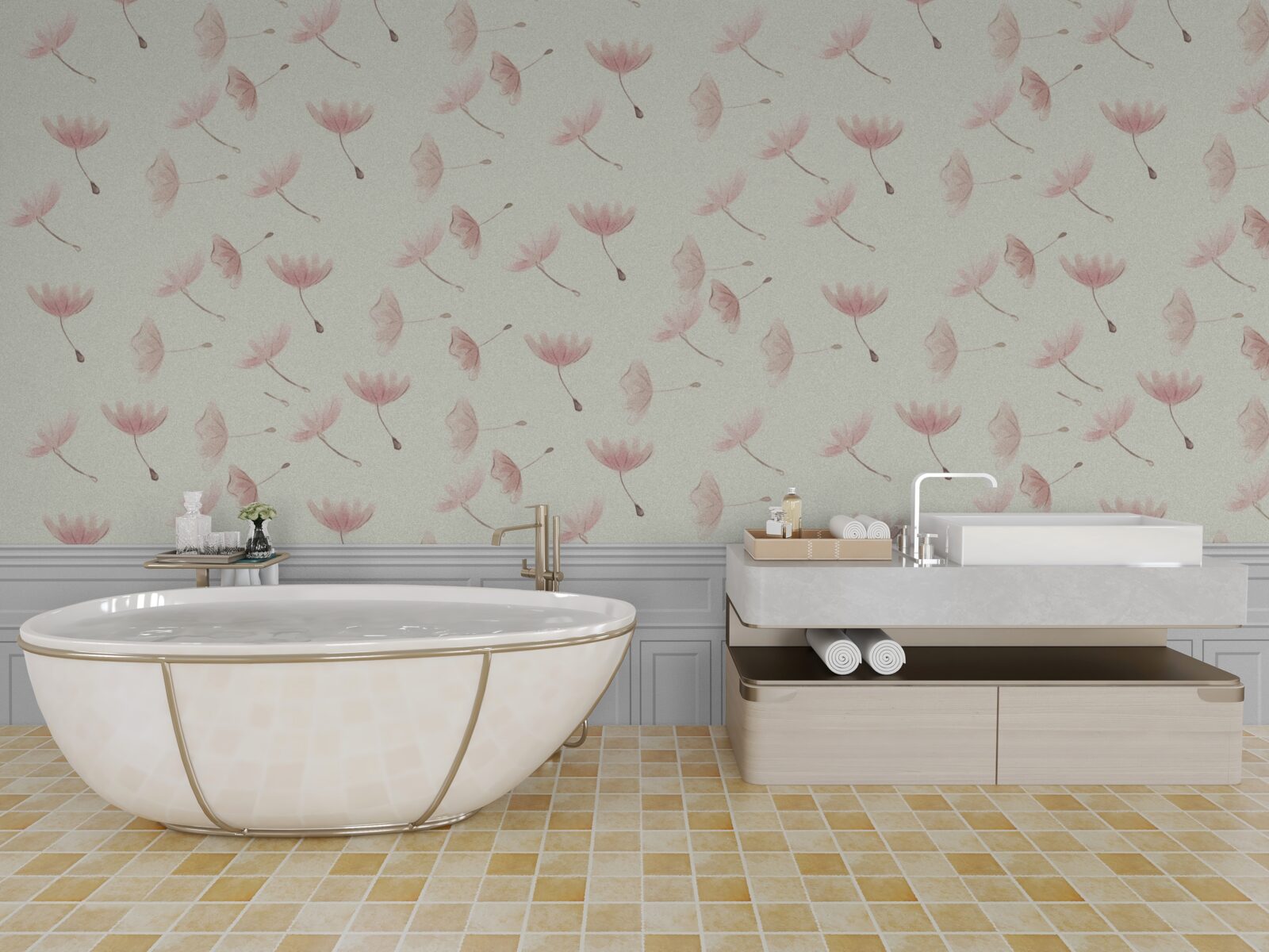 Fototapeta trawa pampasowa