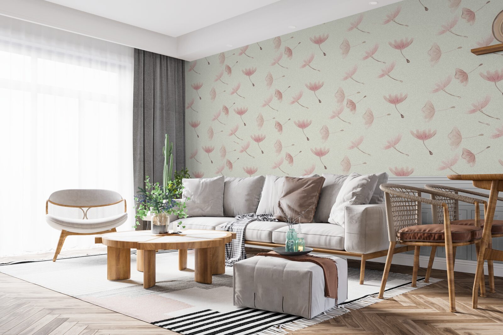 Fototapeta trawa pampasowa