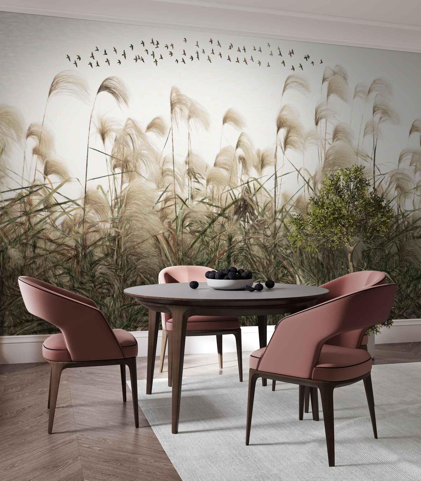 Fototapeta rośliny o puszystej teksturze