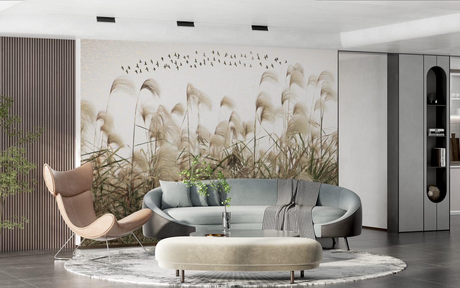 Fototapeta rośliny o puszystej teksturze