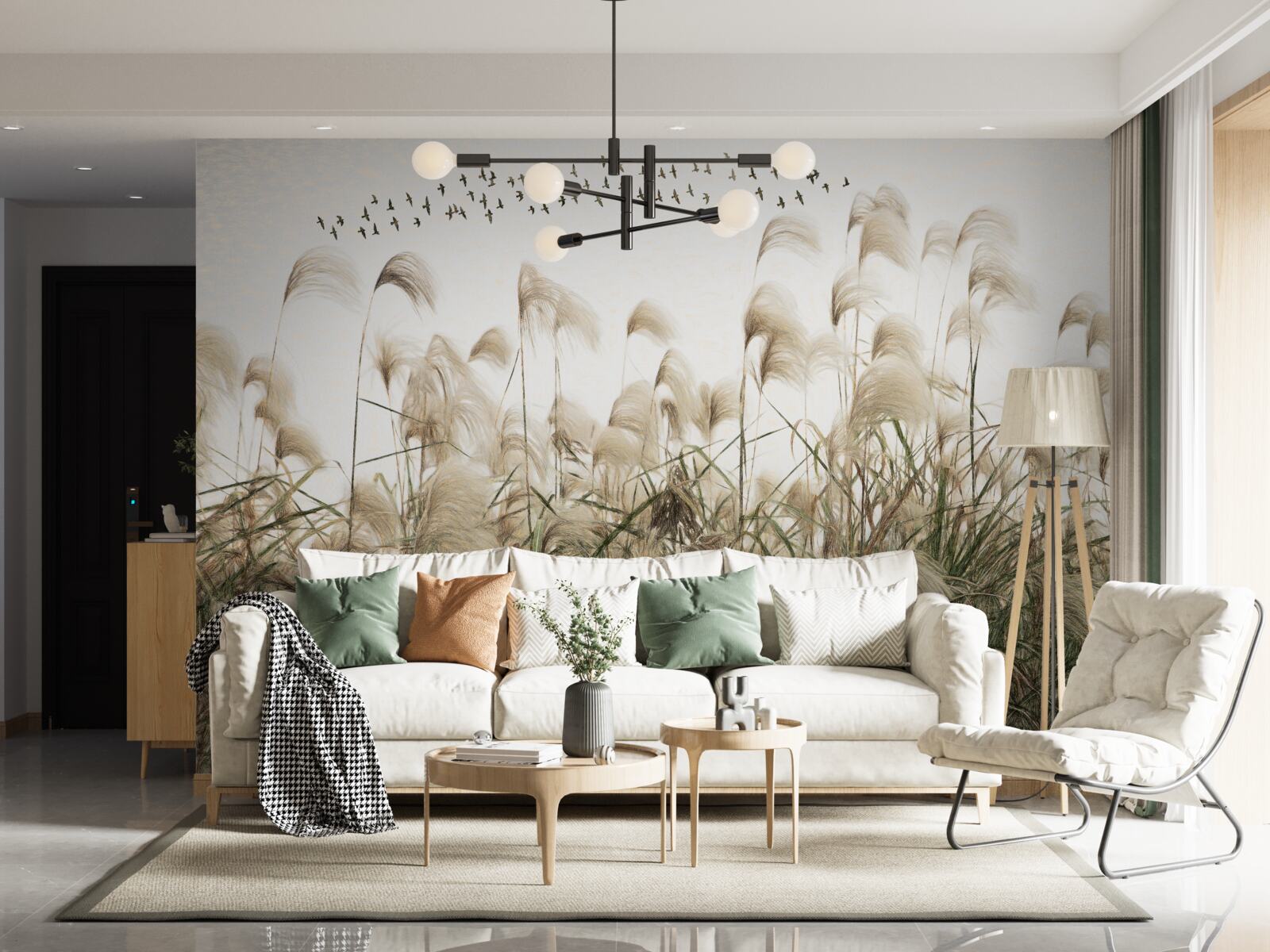 Fototapeta rośliny o puszystej teksturze