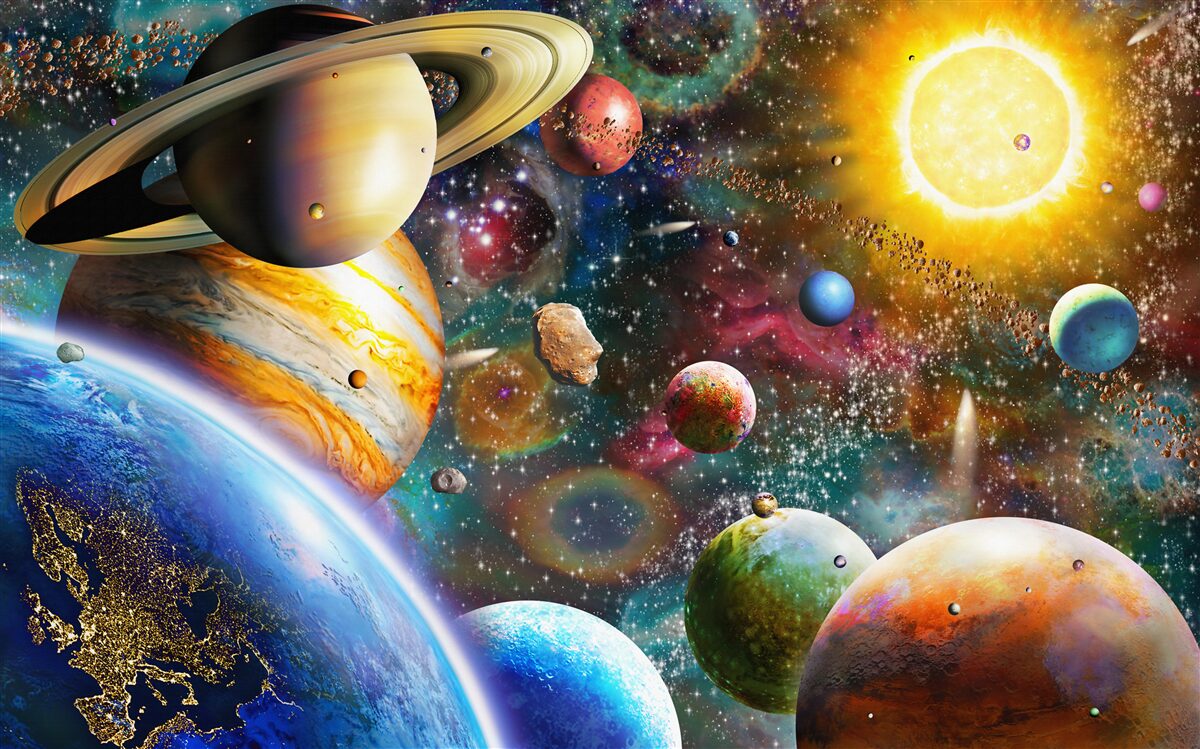 Fototapeta jasny wszechświat