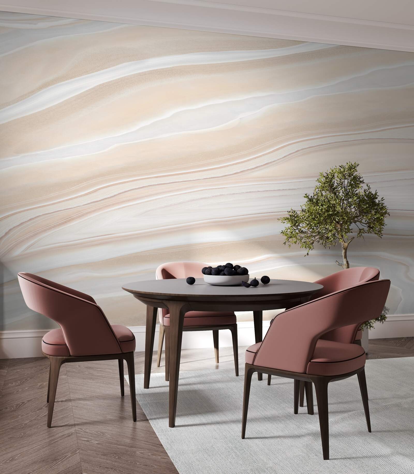 Fototapeta jasne płytki ceramiczne