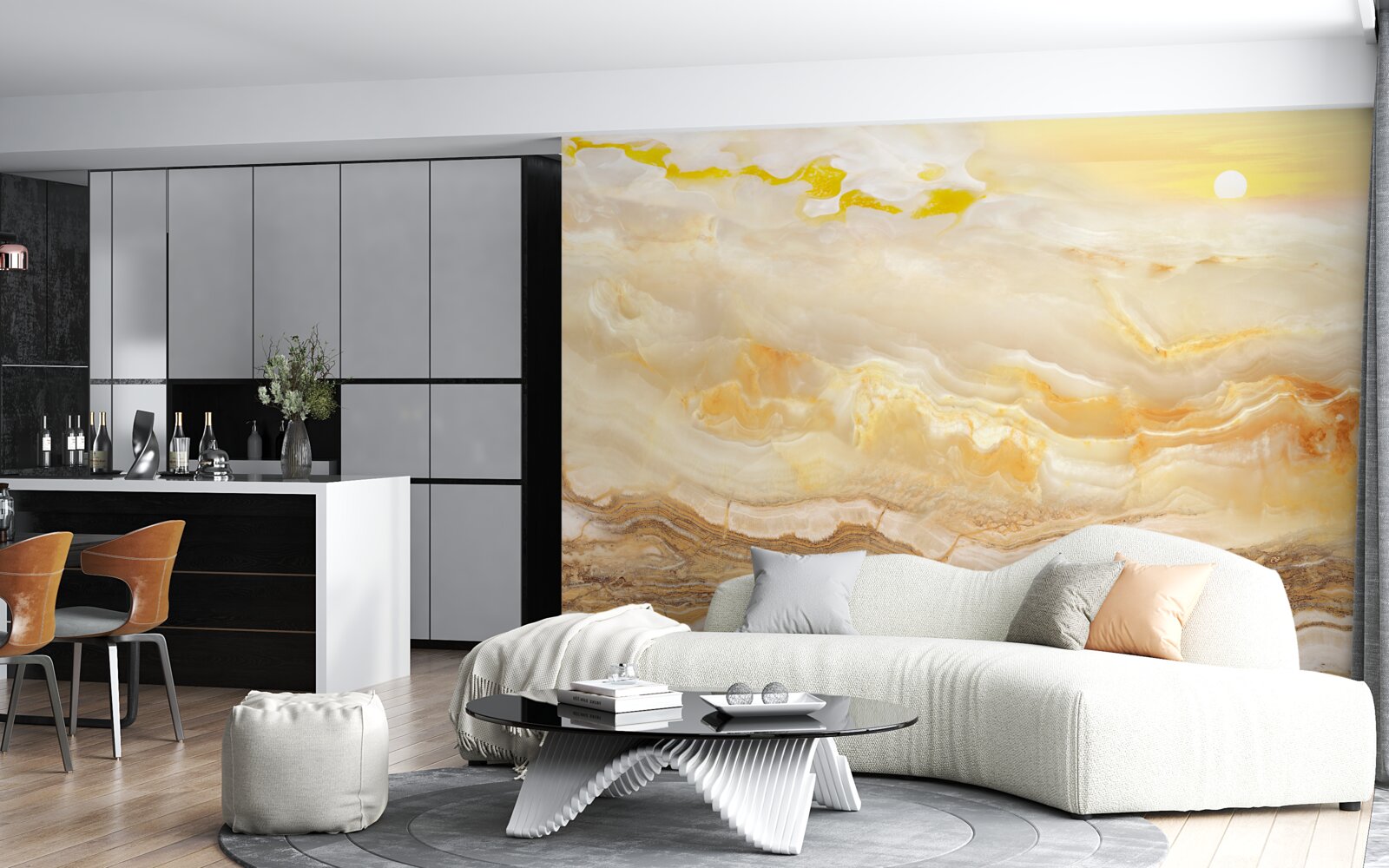 Fototapeta marmur z gór