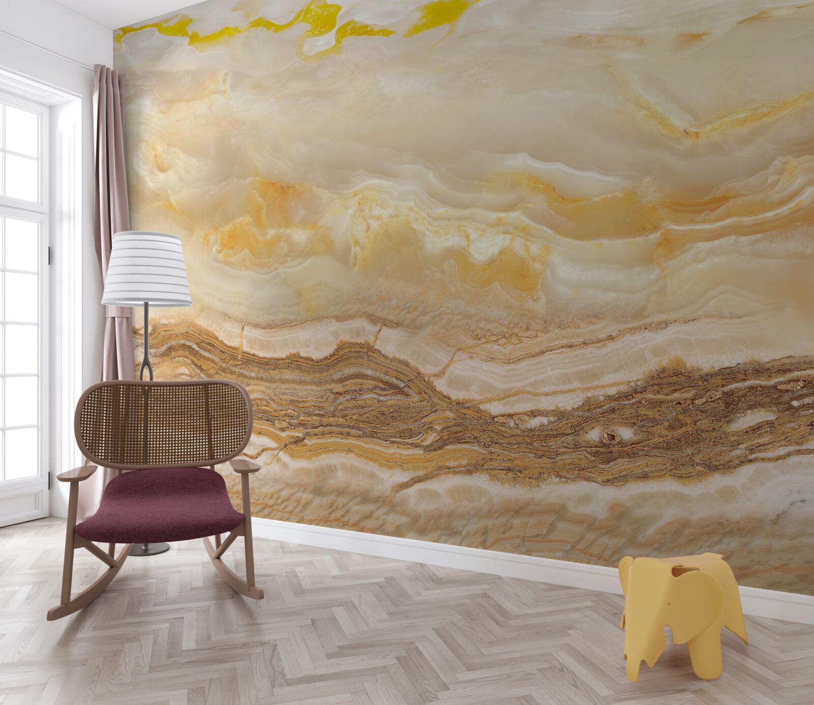 Fototapeta marmur z gór