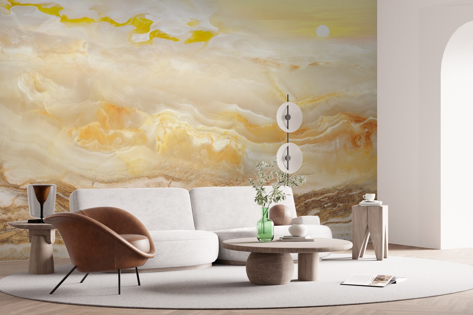 Fototapeta marmur z gór