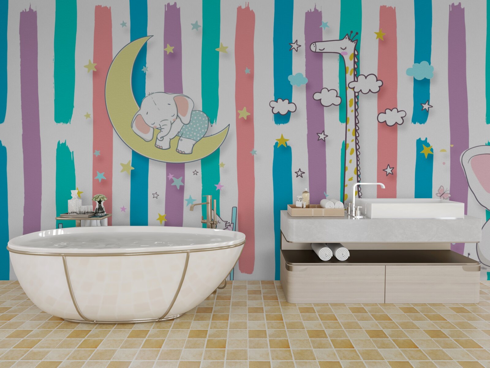 Fototapeta urocze małe zwierzątka