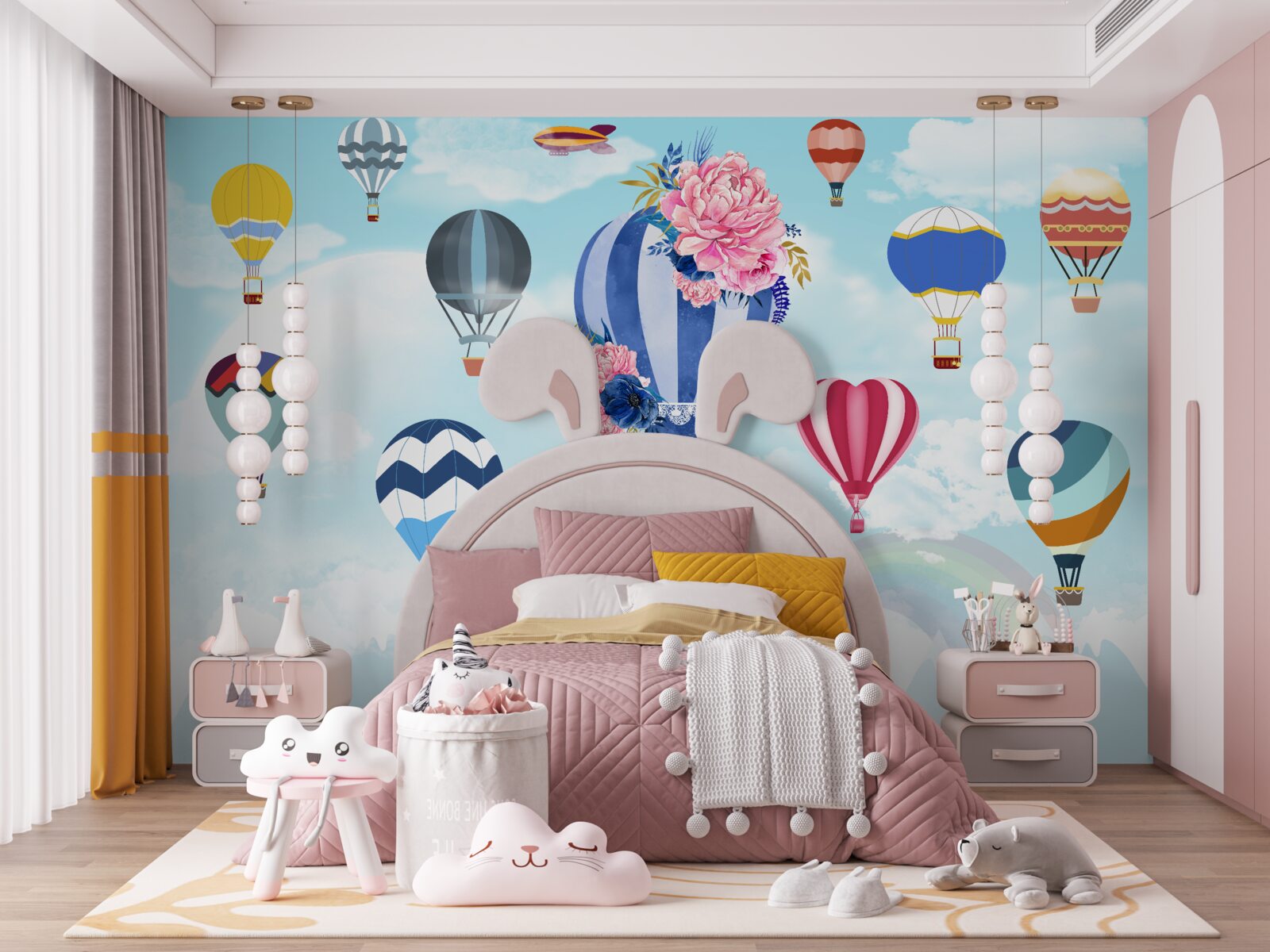 Fototapeta kulki wszystkich kolorów tęczy