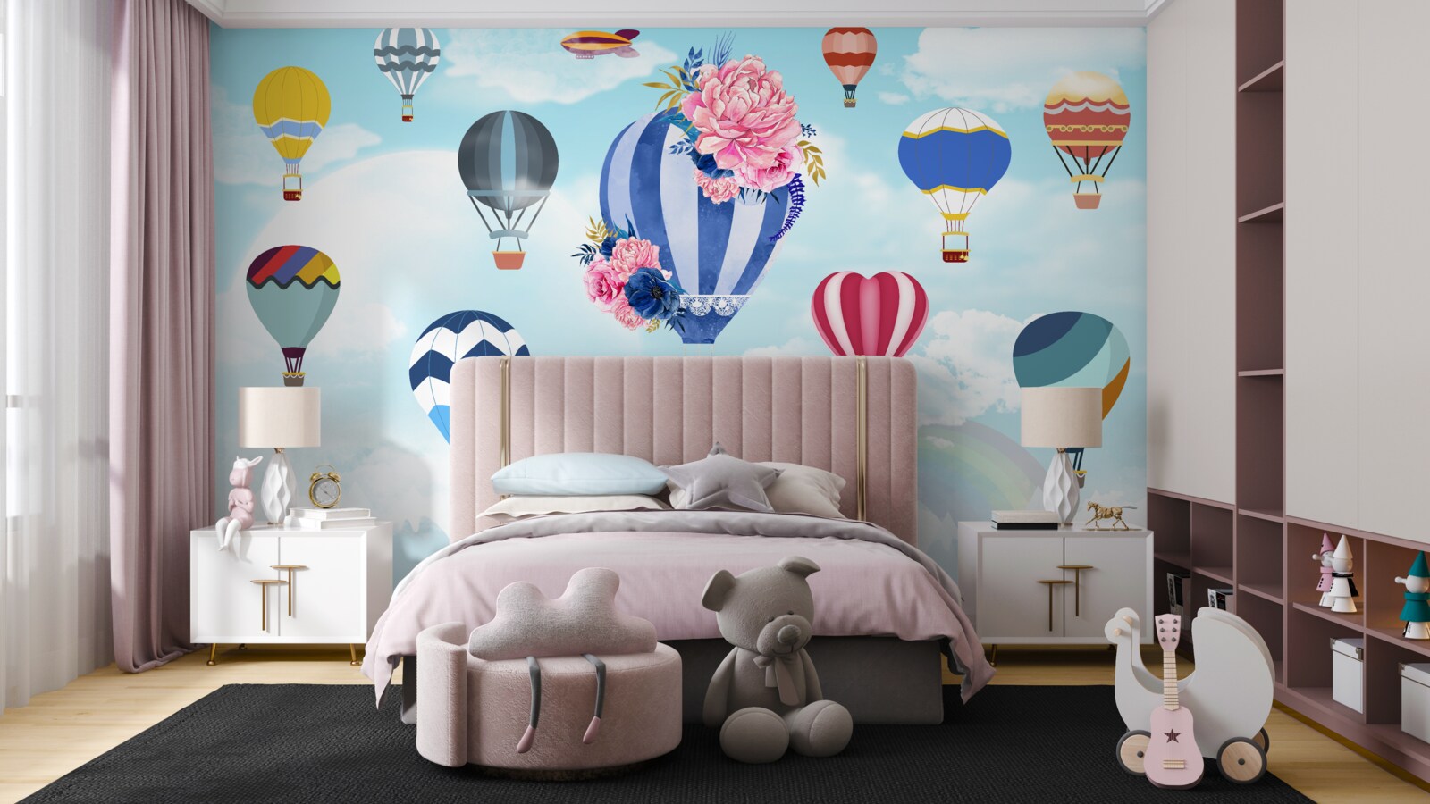 Fototapeta kulki wszystkich kolorów tęczy