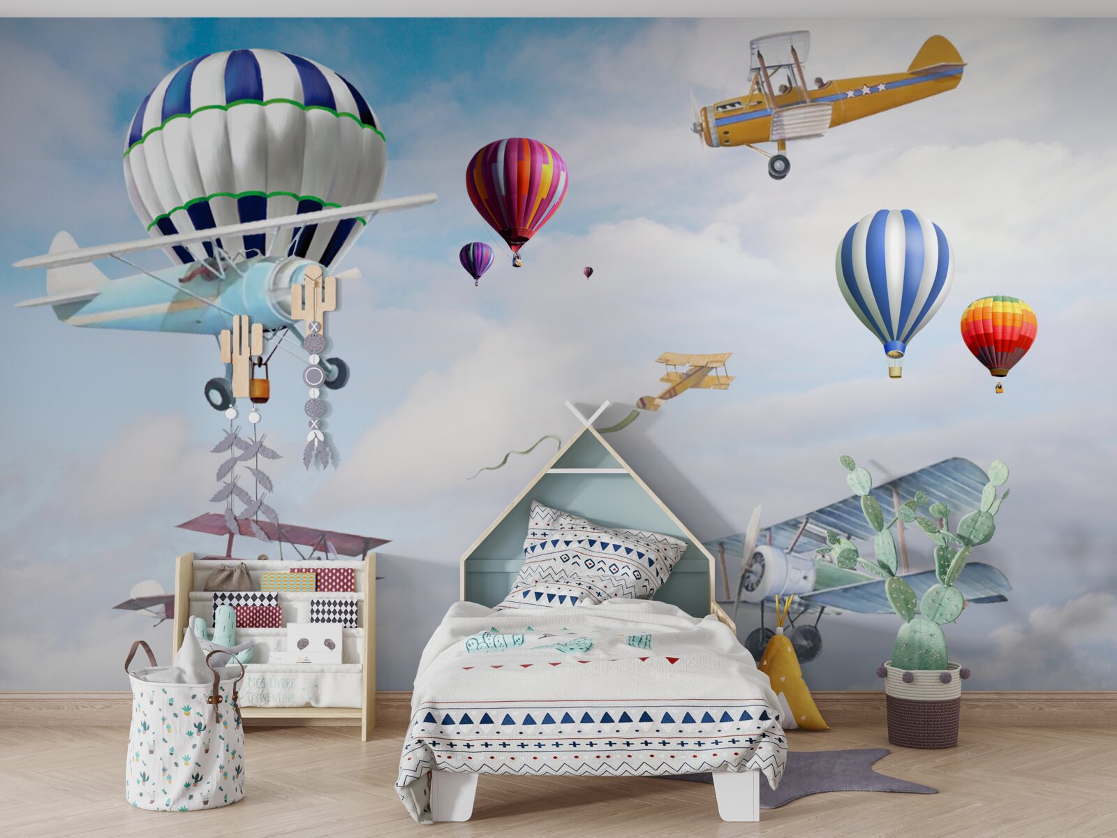 Fototapeta urządzenia do latania w powietrzu