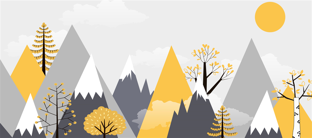 Fototapeta szczyty górskie