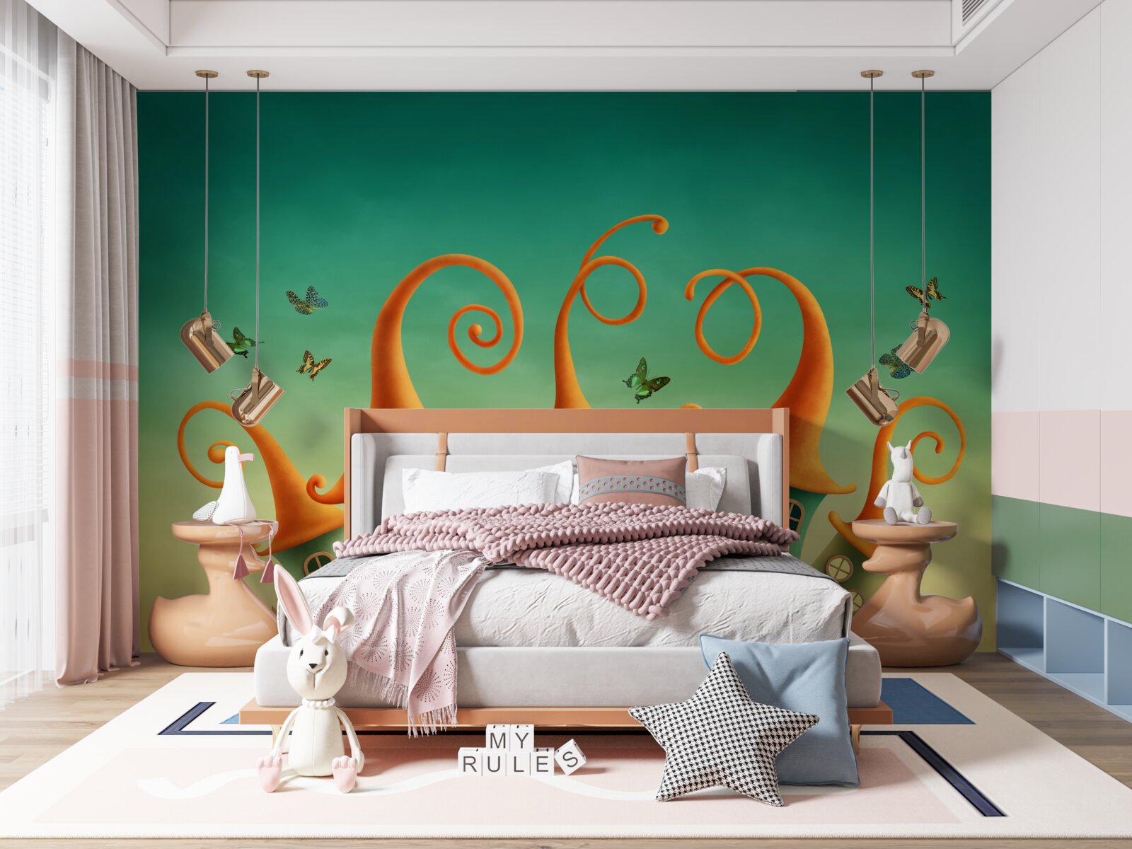 Fototapeta niesamowite domy z bajek