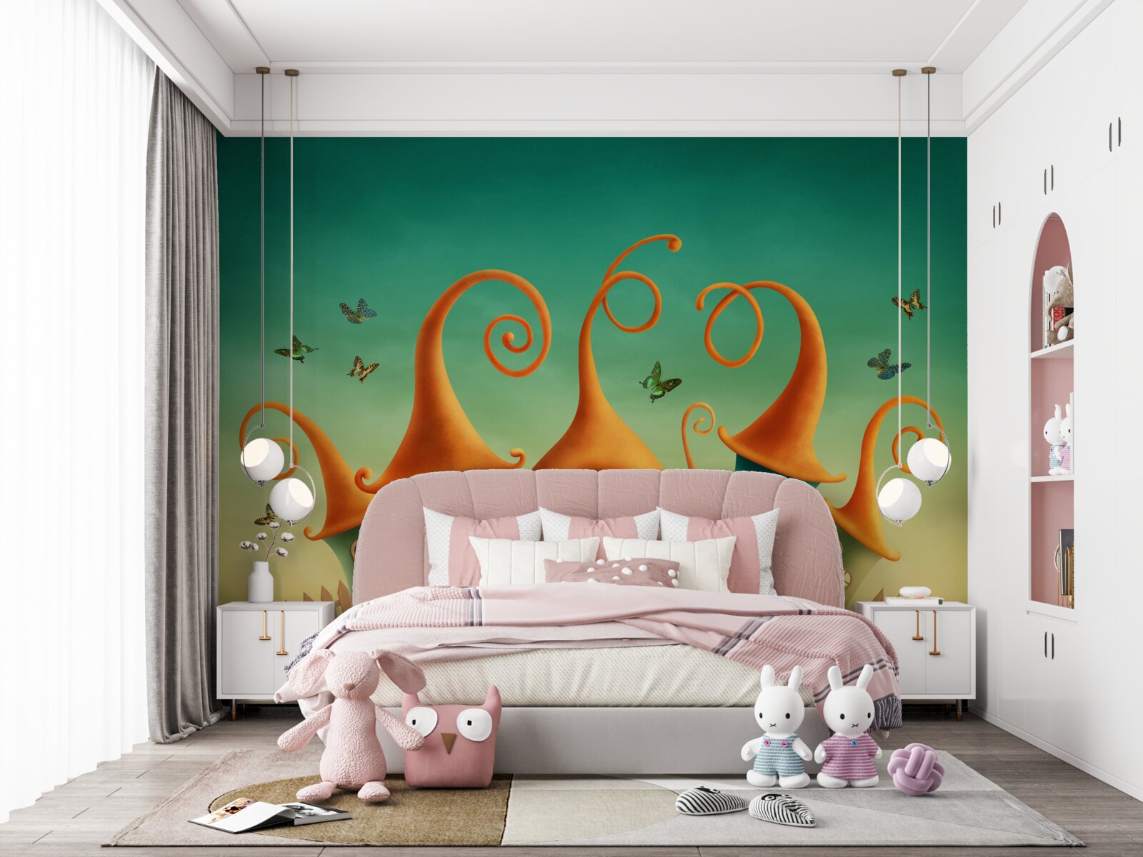 Fototapeta niesamowite domy z bajek