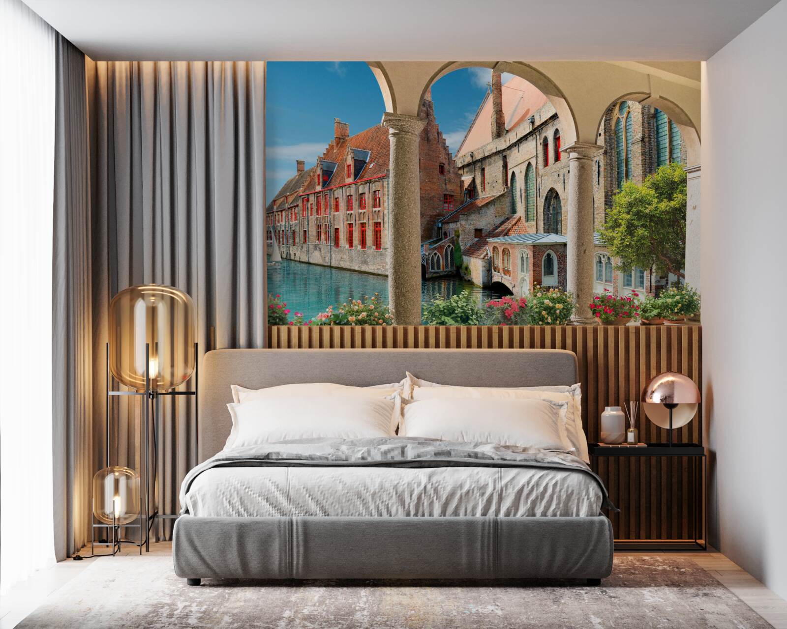 Fototapeta weranda w wenecji