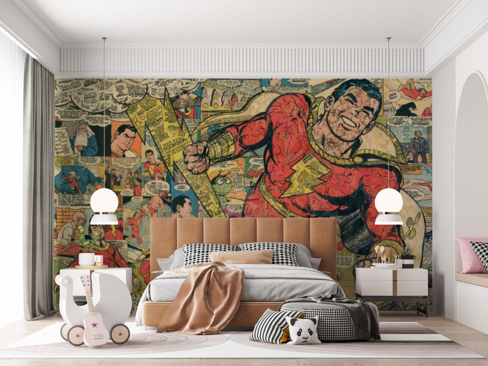 Fototapeta fragmenty komiksów