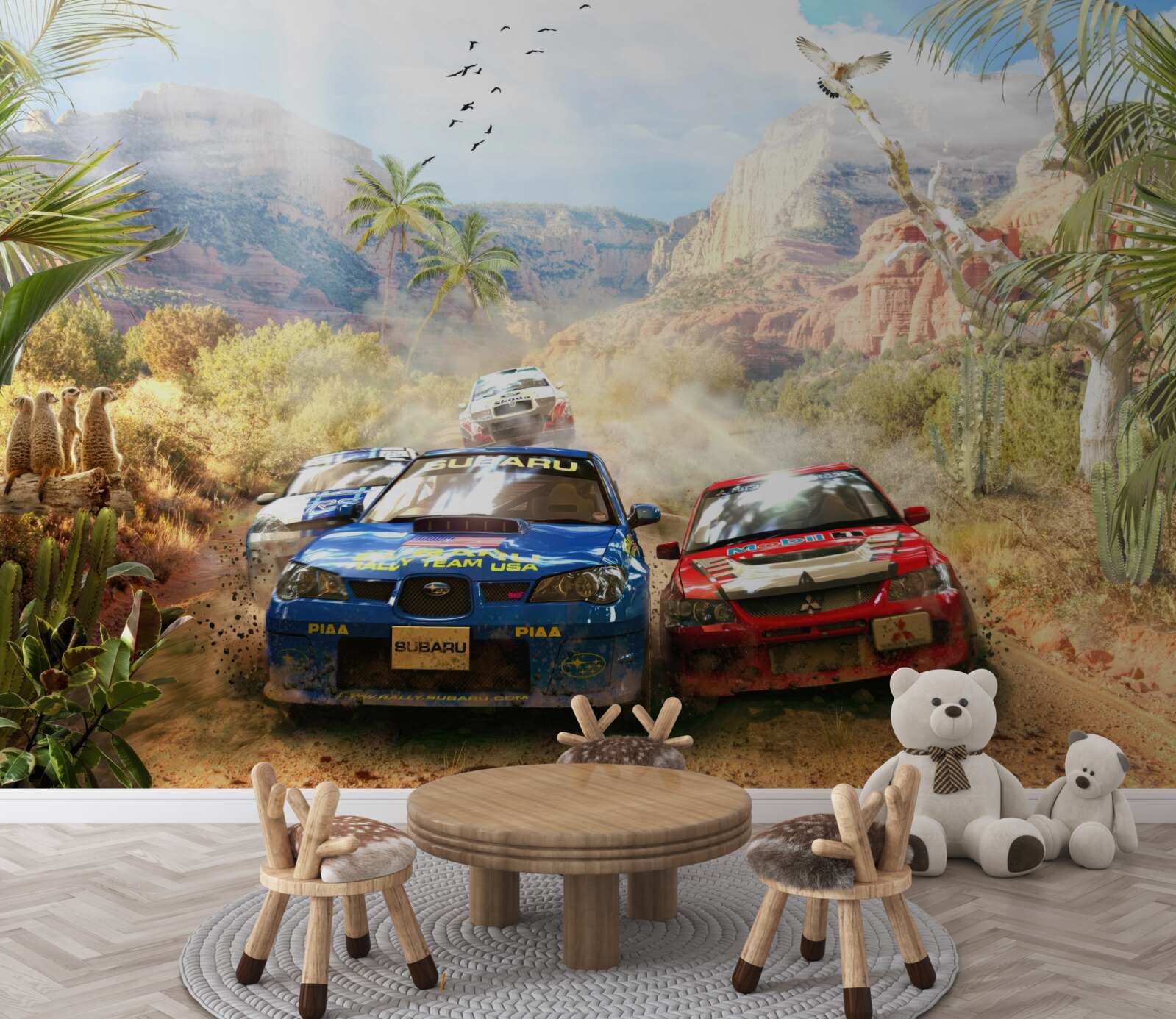 Fototapeta wyścigi pustynne