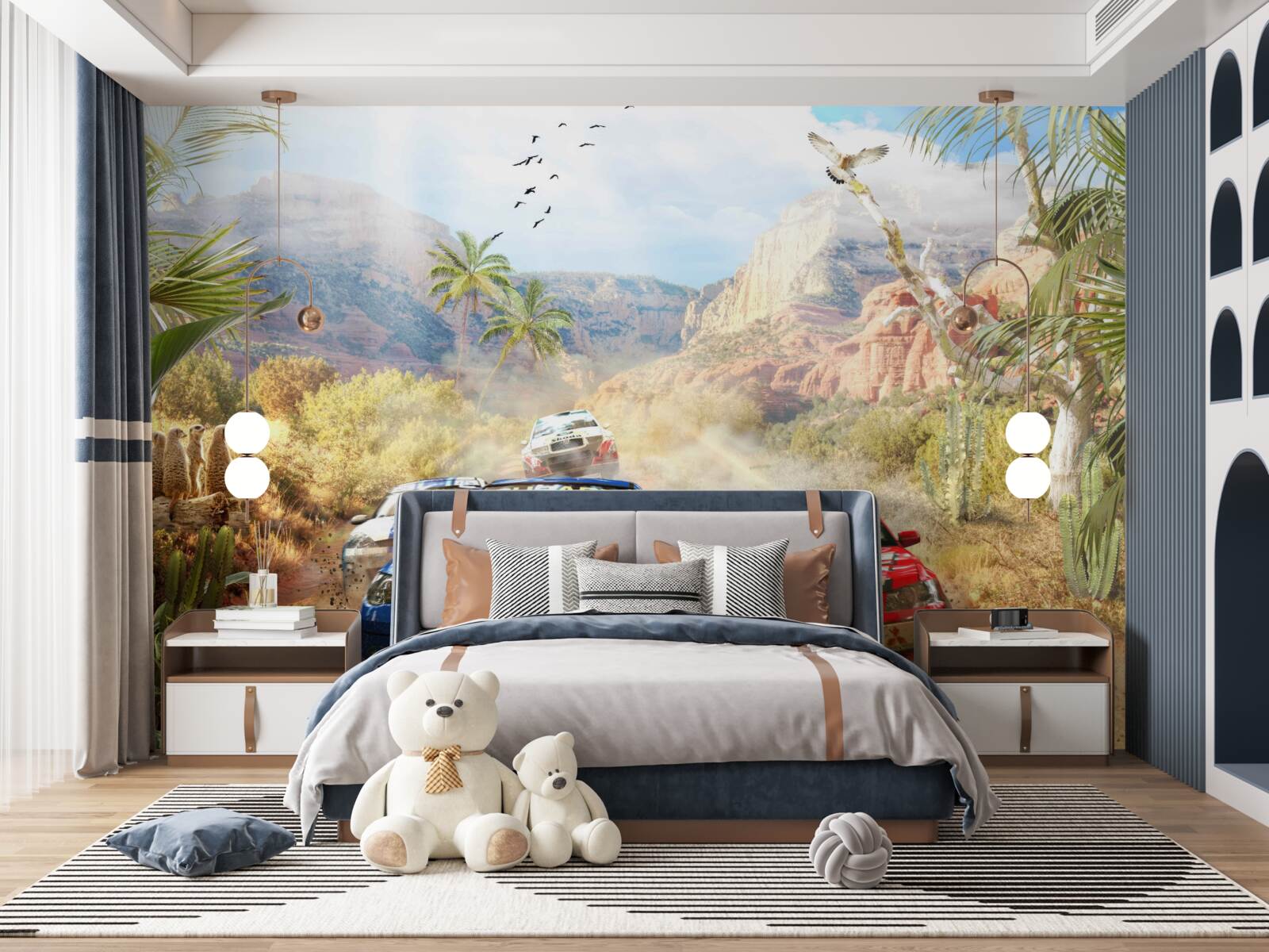 Fototapeta wyścigi pustynne