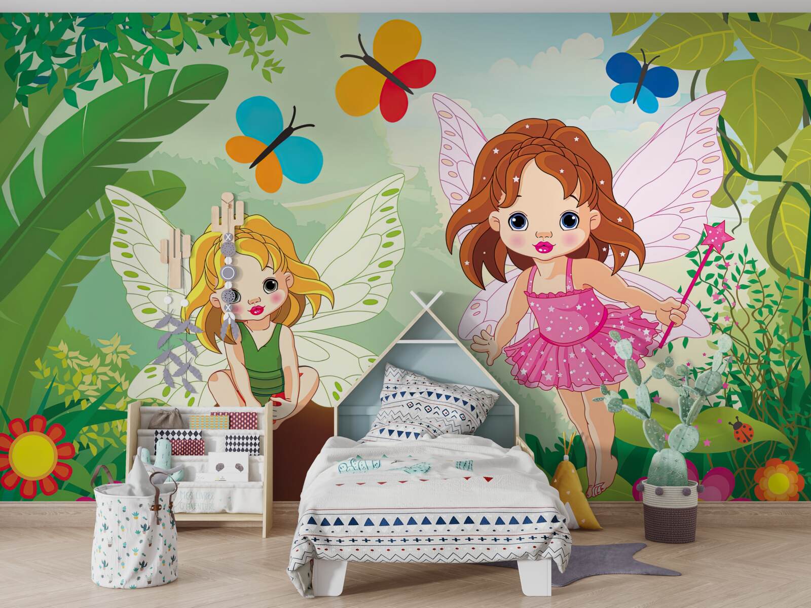 Fototapeta wróżkowe dziewczyny w lesie