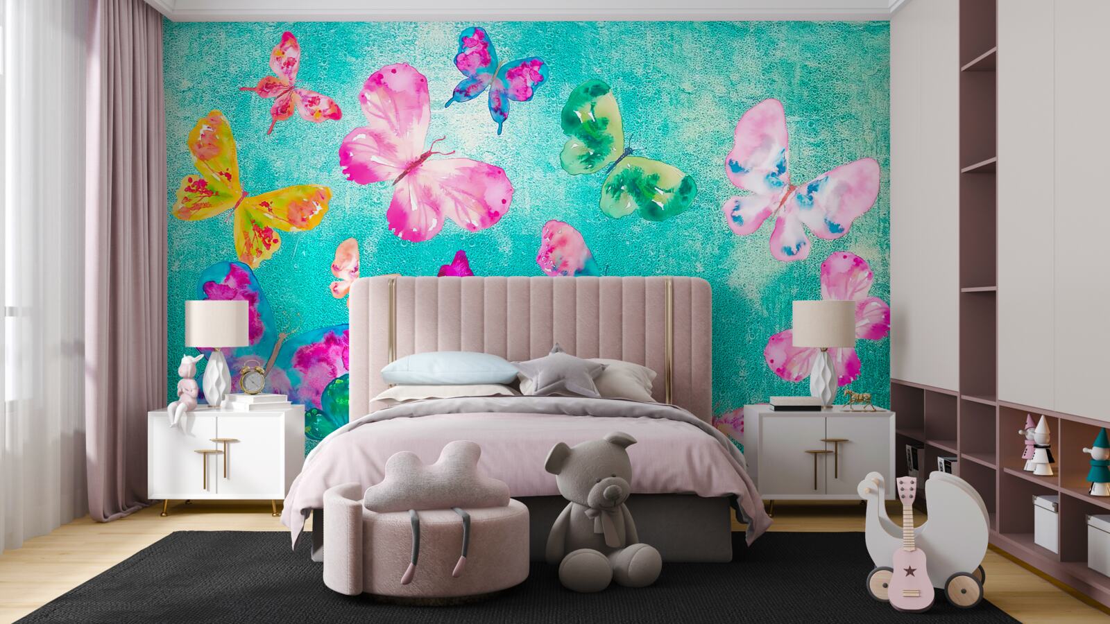 Fototapeta motyle wszystkich kolorów