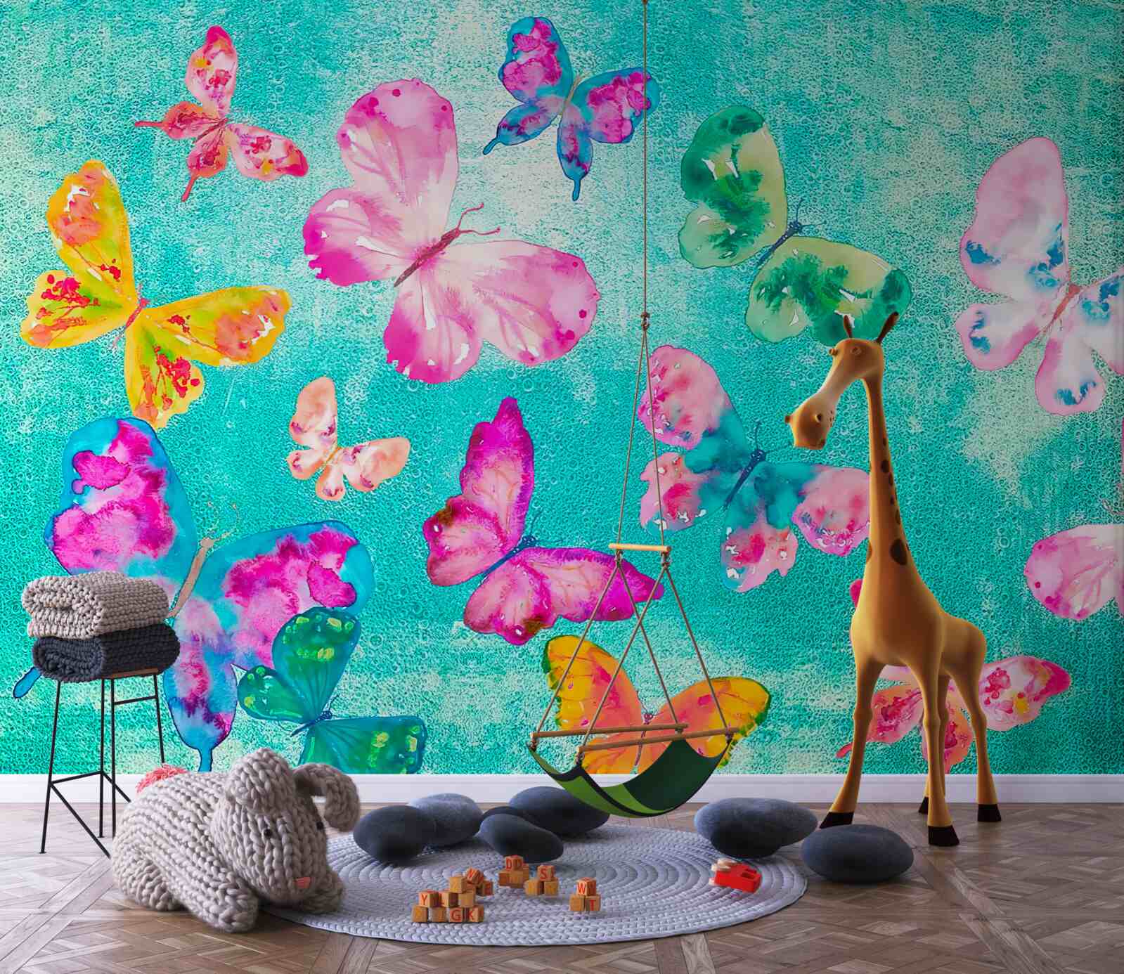 Fototapeta motyle wszystkich kolorów