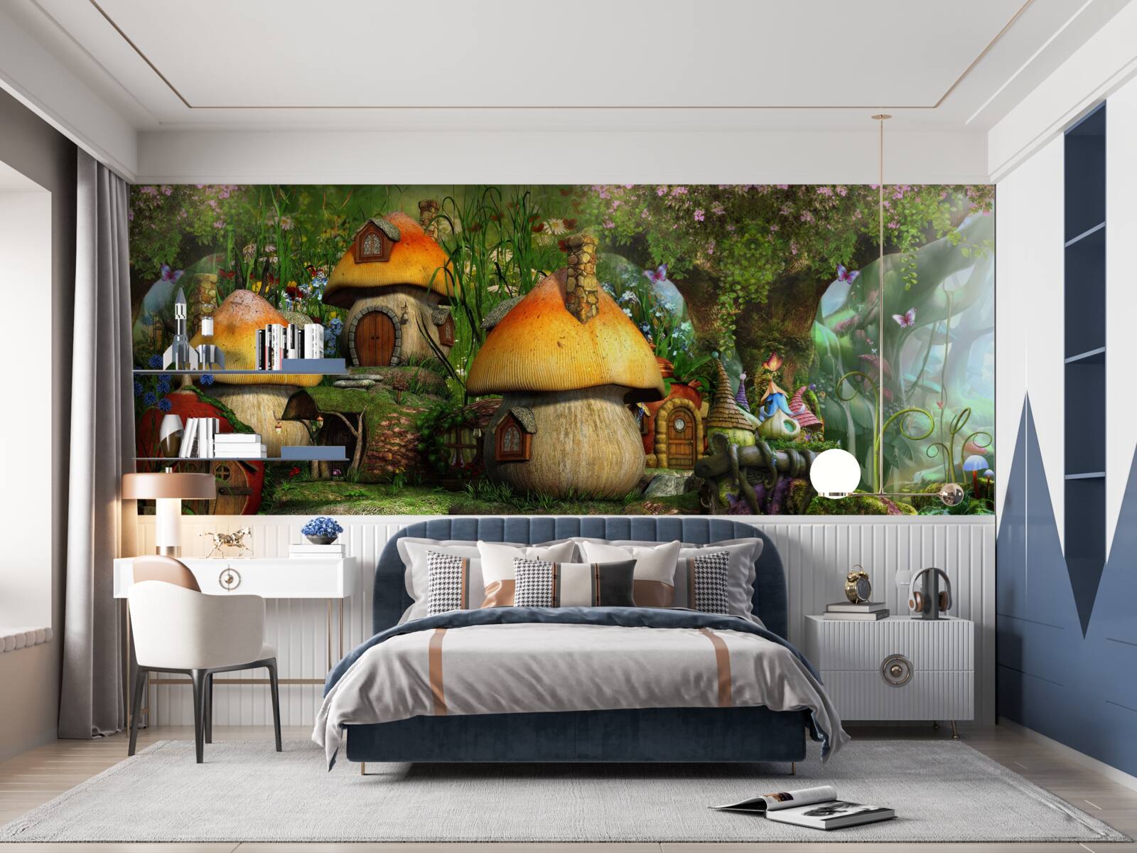 Fototapeta bajkowa wioska